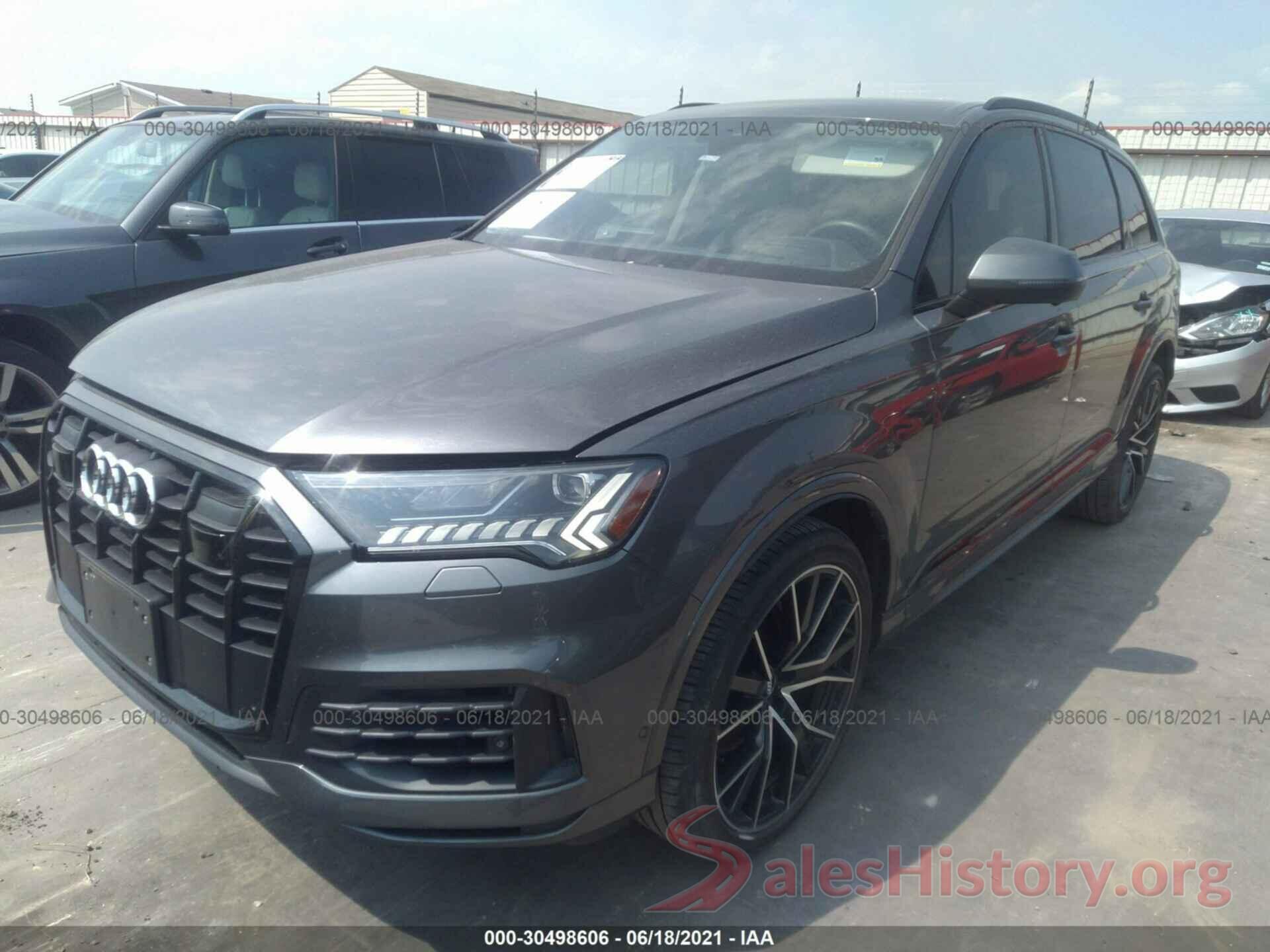 WA1VXAF76LD004010 2020 AUDI Q7