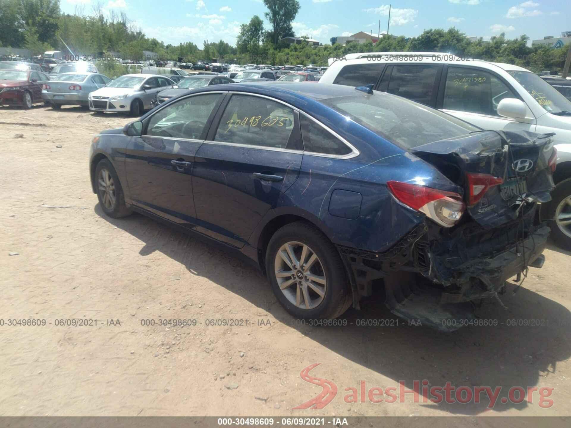 5NPE24AF3HH541679 2017 HYUNDAI SONATA