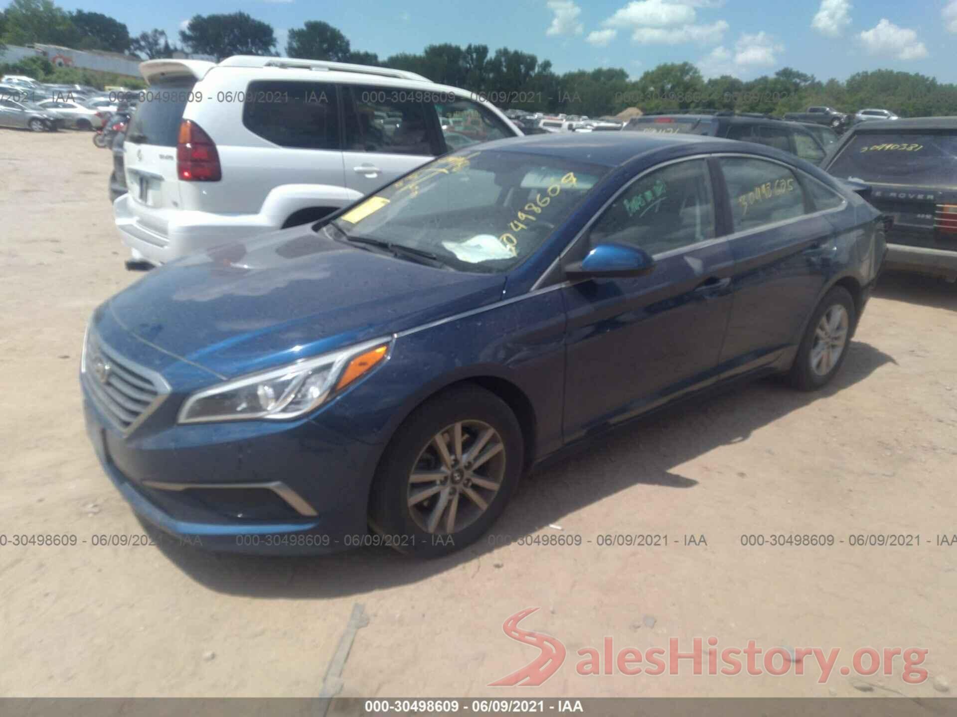 5NPE24AF3HH541679 2017 HYUNDAI SONATA