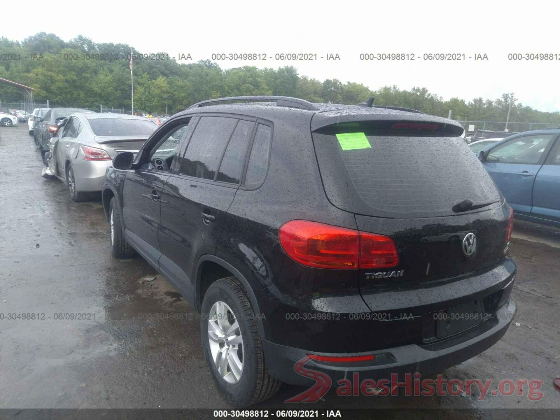 WVGBV7AXXHK021755 2017 VOLKSWAGEN TIGUAN