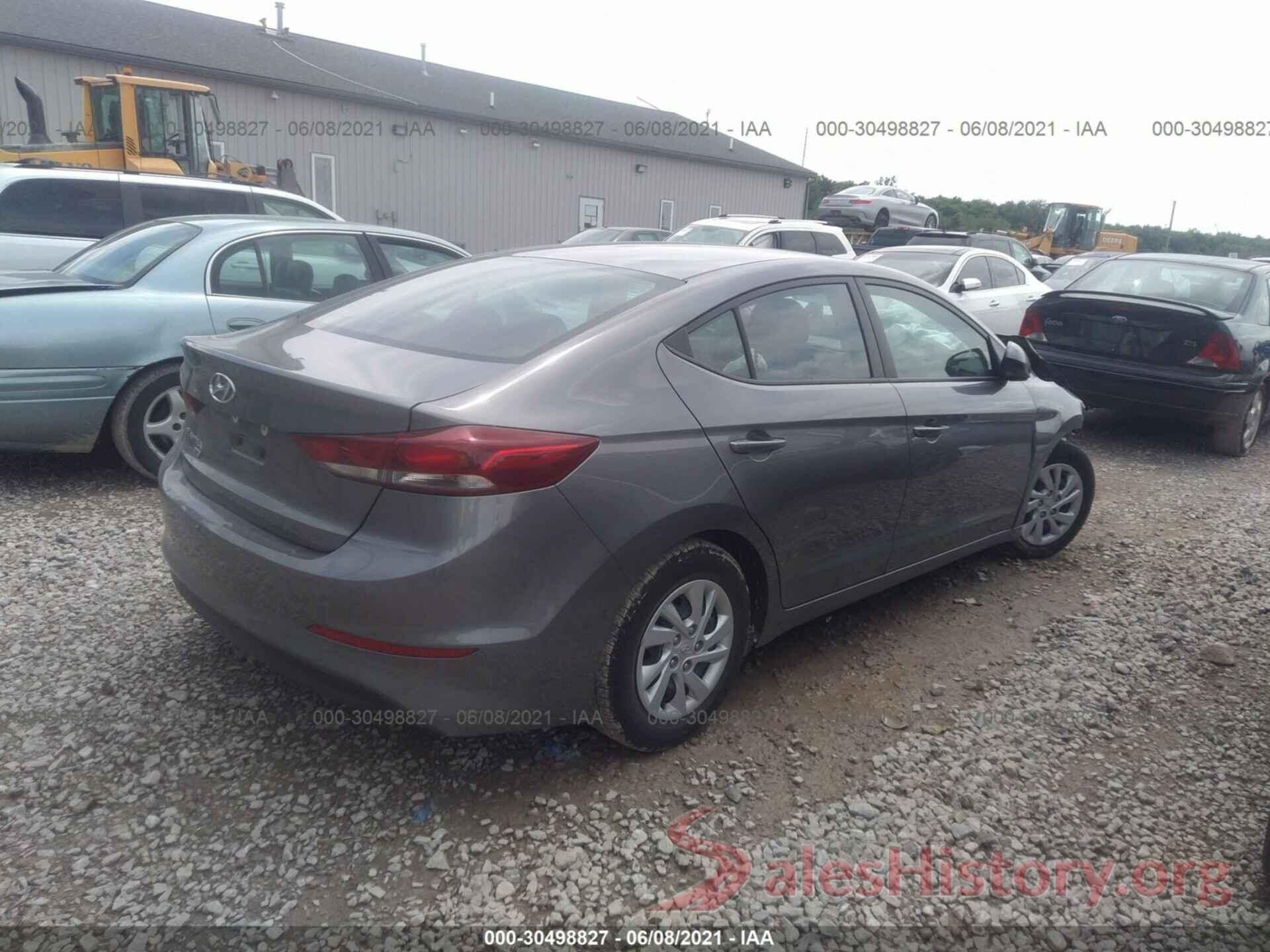 5NPD74LF1JH309159 2018 HYUNDAI ELANTRA