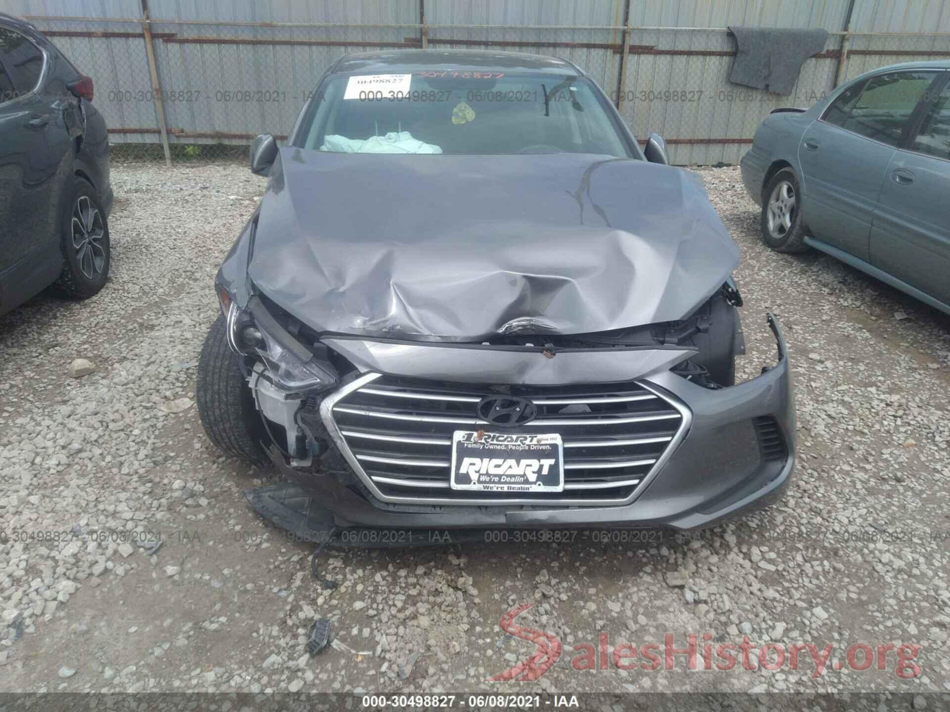 5NPD74LF1JH309159 2018 HYUNDAI ELANTRA