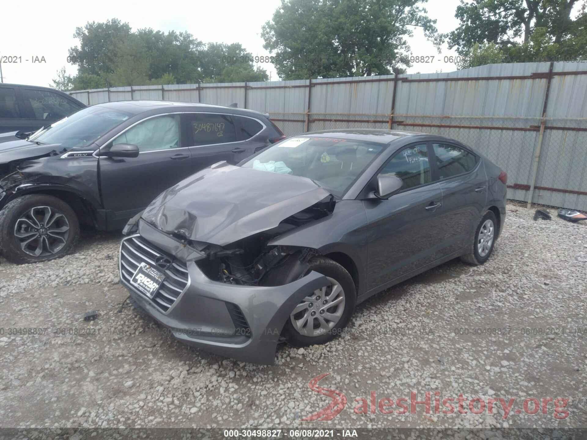 5NPD74LF1JH309159 2018 HYUNDAI ELANTRA