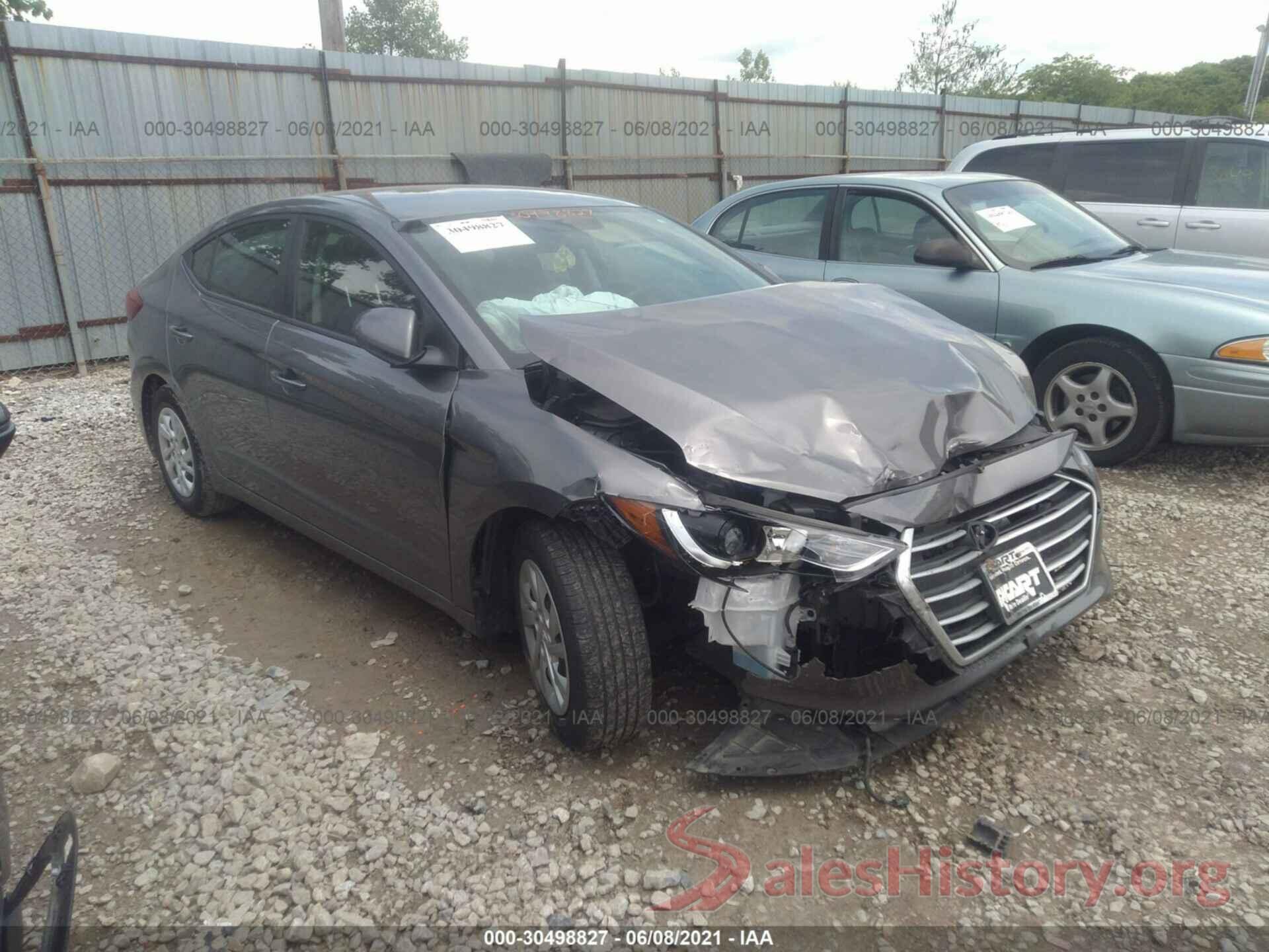 5NPD74LF1JH309159 2018 HYUNDAI ELANTRA