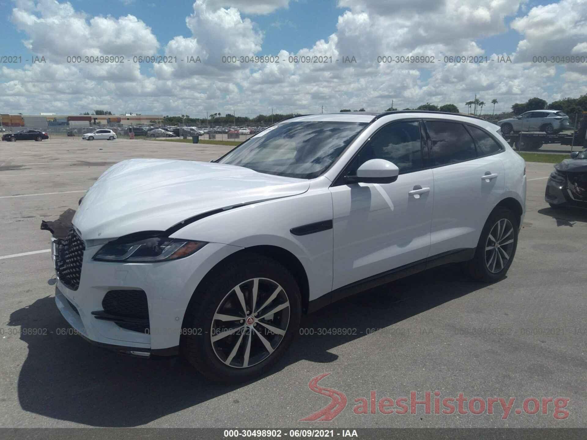 SADCJ2EXXMA672583 2021 JAGUAR F-PACE