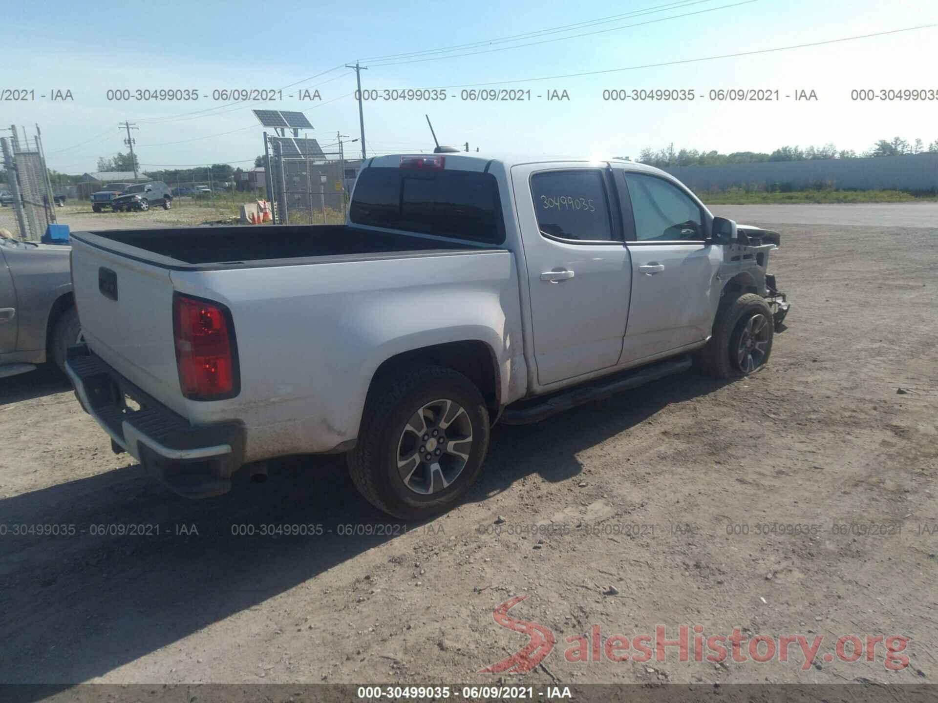 1GCGTDEN6K1160589 2019 CHEVROLET COLORADO