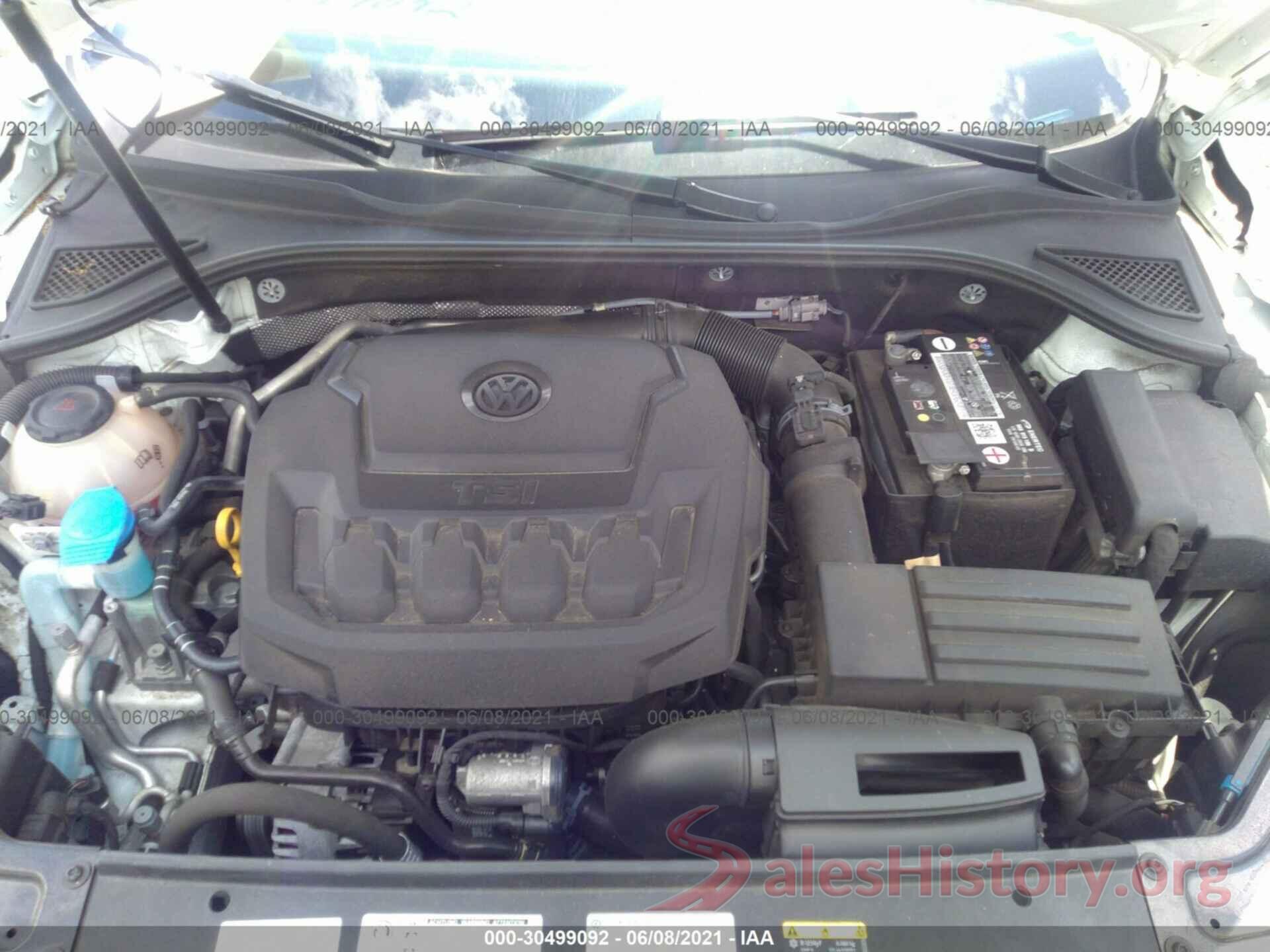 1VWBA7A31JC020214 2018 VOLKSWAGEN PASSAT