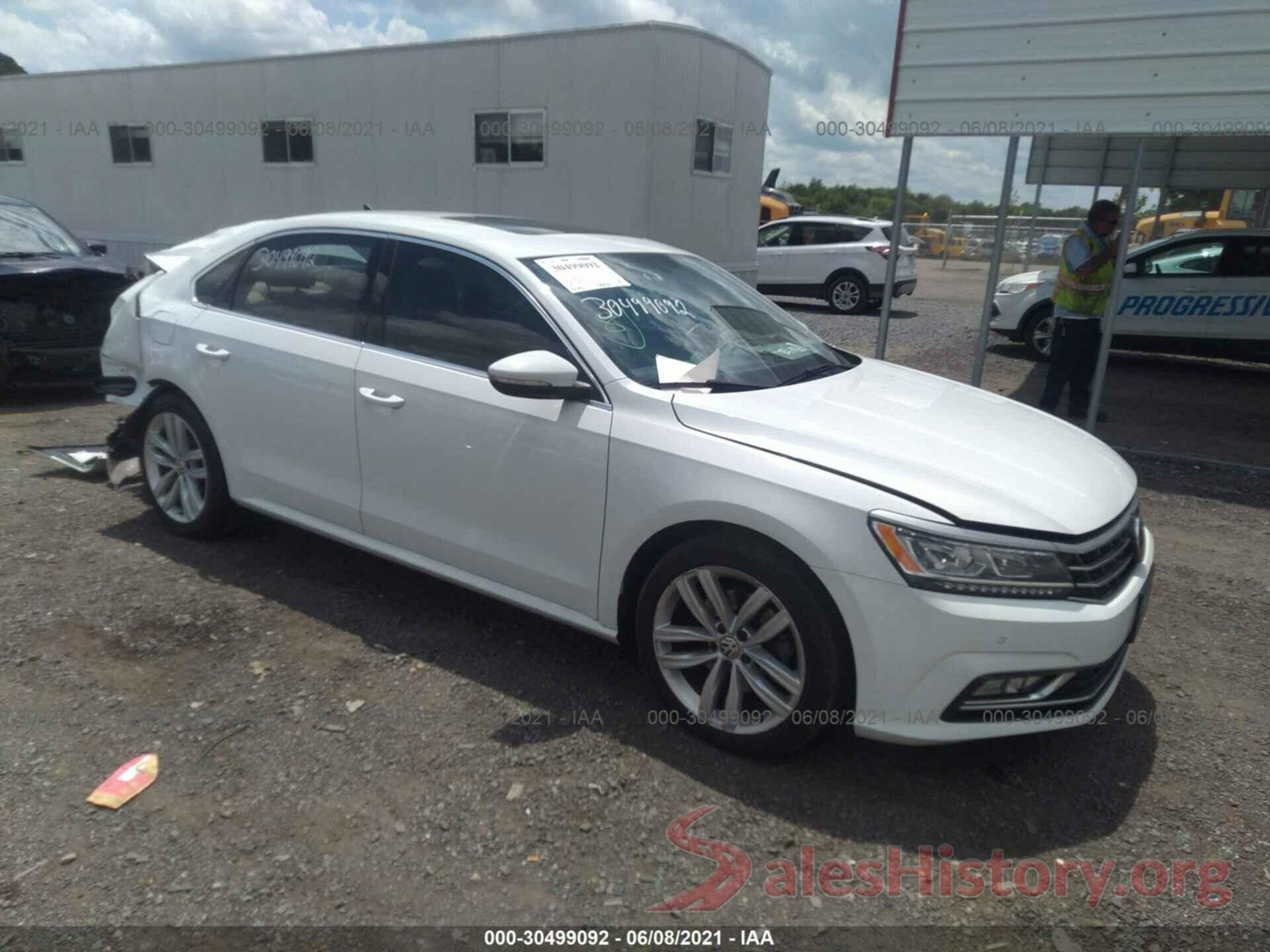 1VWBA7A31JC020214 2018 VOLKSWAGEN PASSAT