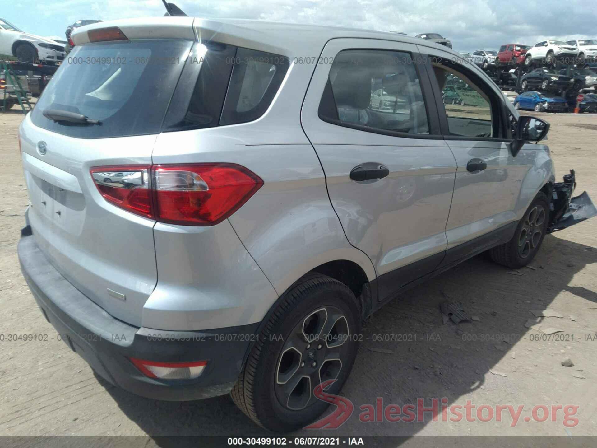 MAJ3S2FE6LC361263 2020 FORD ECOSPORT