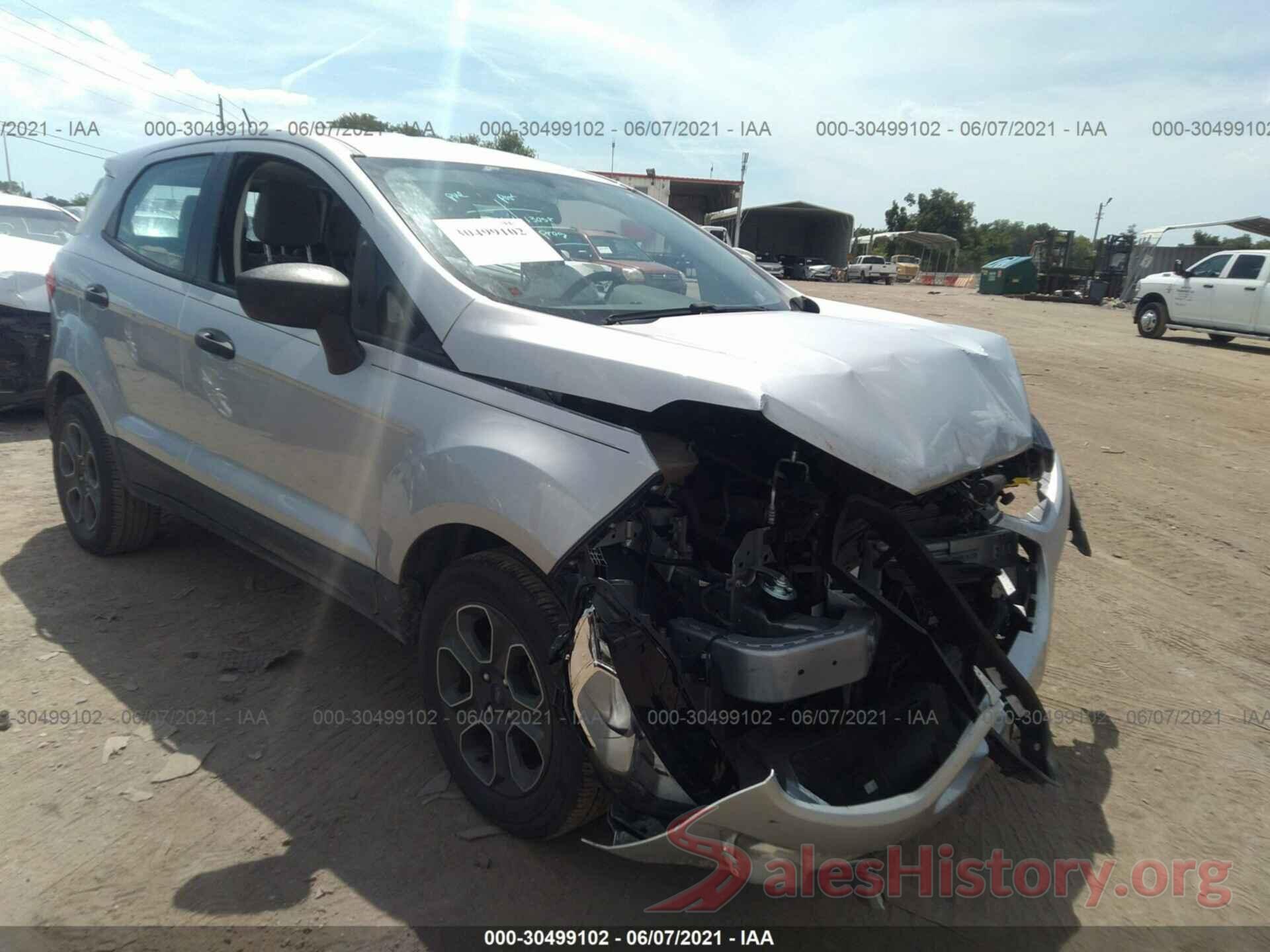 MAJ3S2FE6LC361263 2020 FORD ECOSPORT