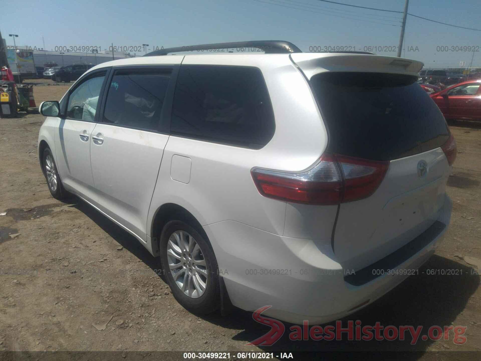 5TDYK3DC5GS752965 2016 TOYOTA SIENNA