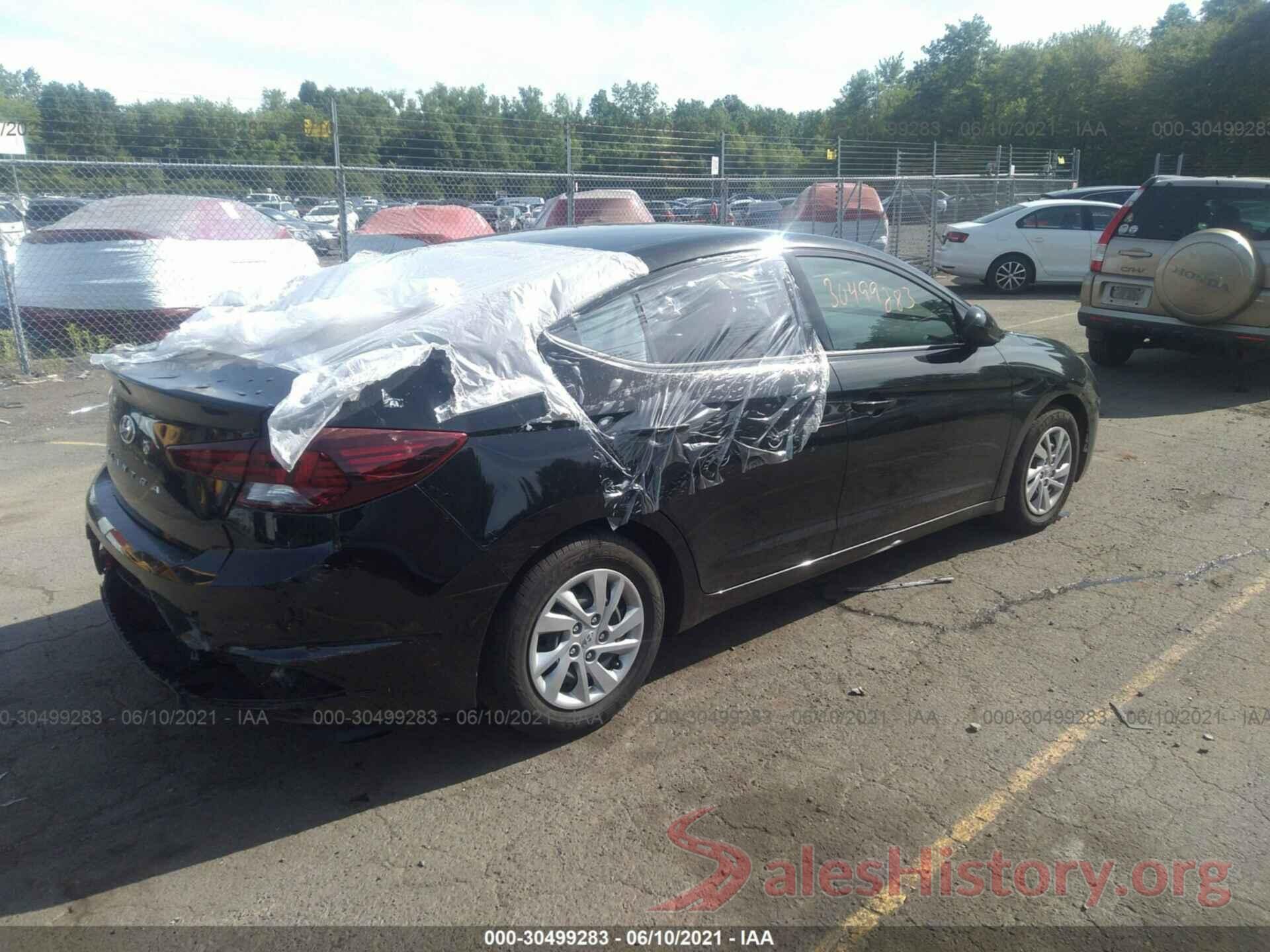 5NPD74LF7LH504475 2020 HYUNDAI ELANTRA