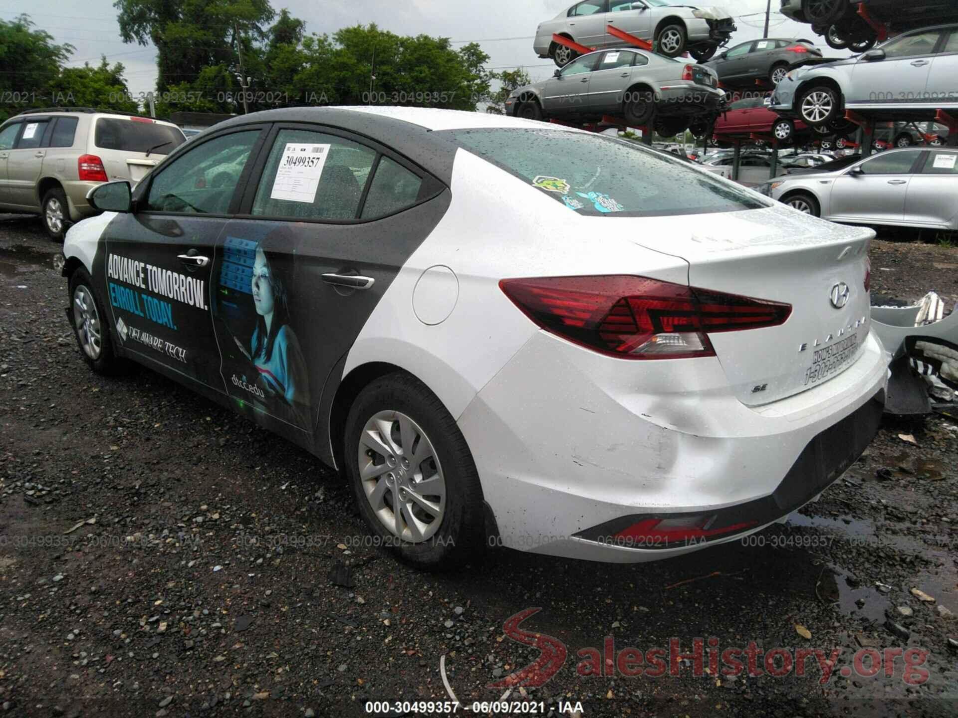 5NPD74LF2LH605035 2020 HYUNDAI ELANTRA