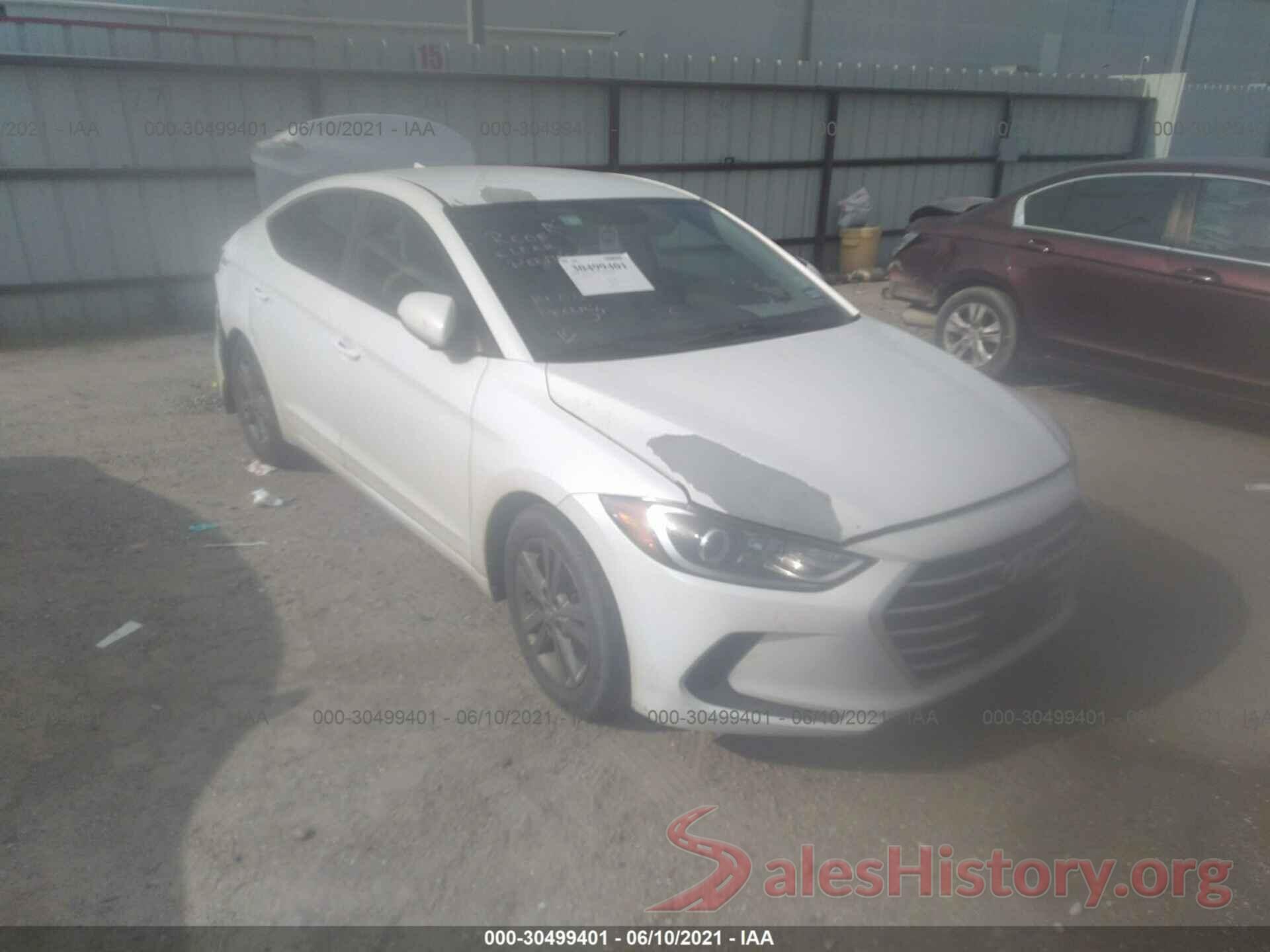 5NPD84LF7HH016745 2017 HYUNDAI ELANTRA