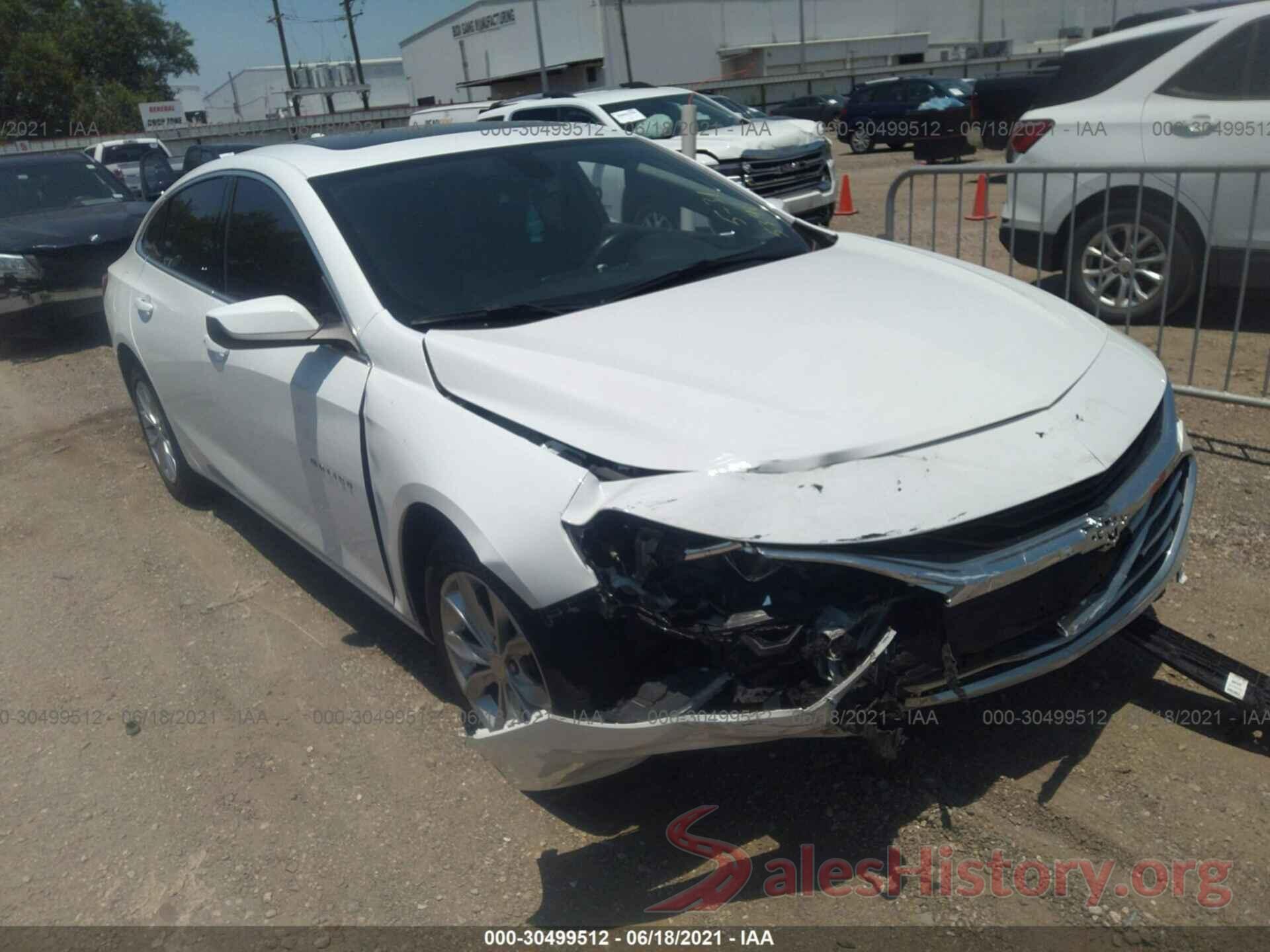 1G1ZD5STXKF105346 2019 CHEVROLET MALIBU