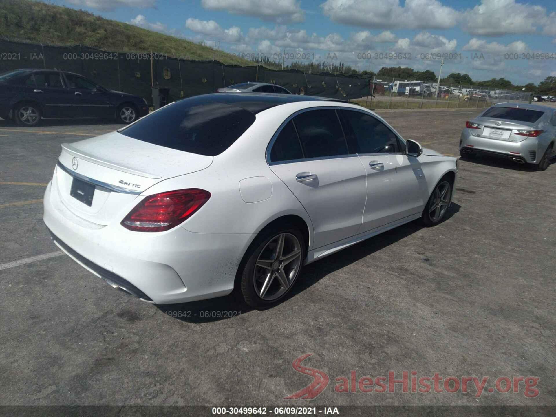 55SWF4KB1GU167752 2016 MERCEDES-BENZ C-CLASS