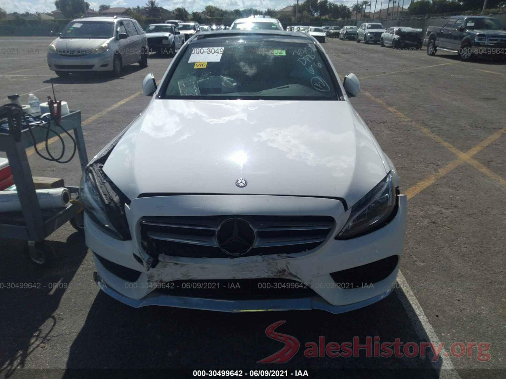 55SWF4KB1GU167752 2016 MERCEDES-BENZ C-CLASS