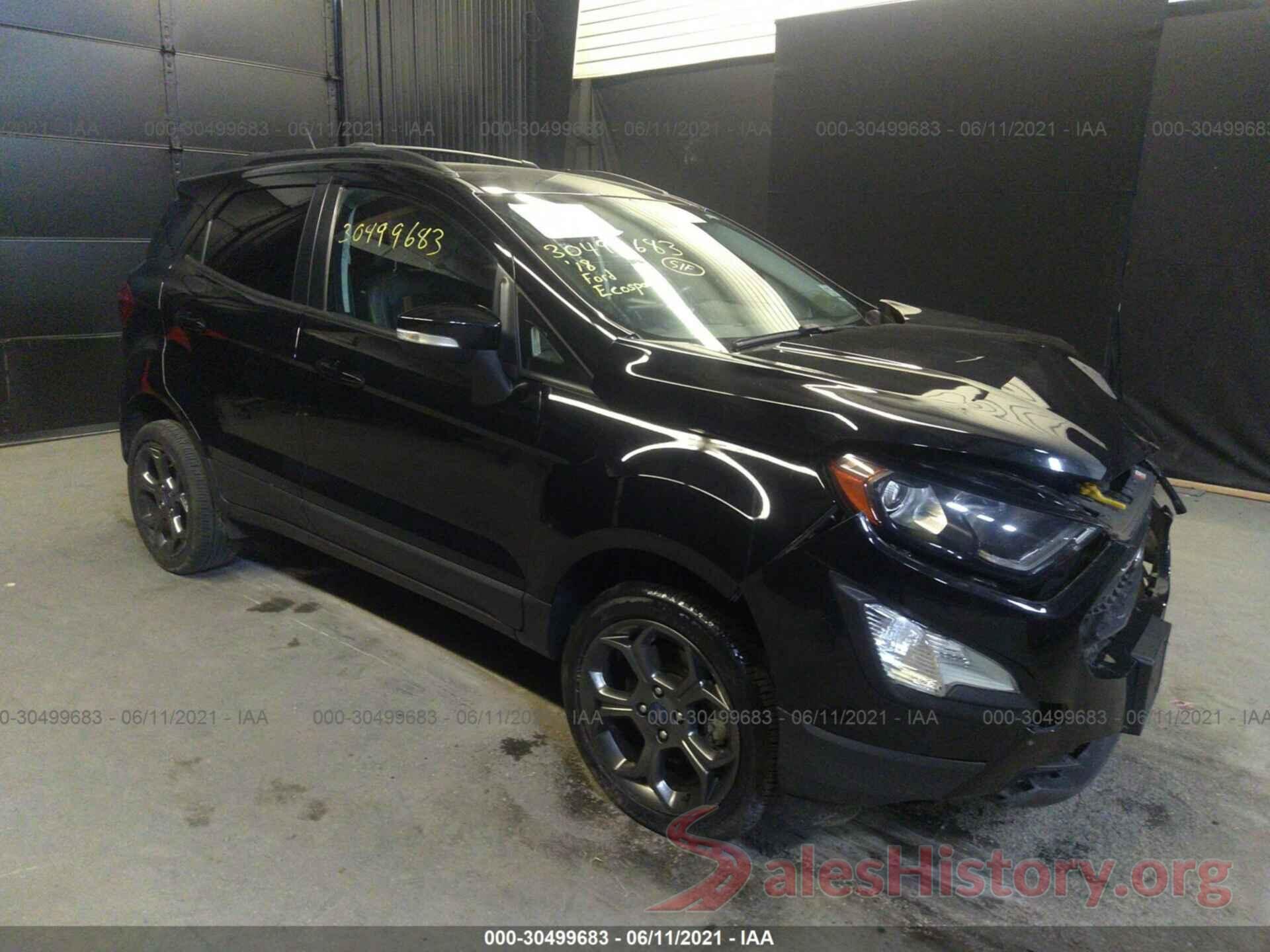 MAJ6P1CL8JC245782 2018 FORD ECOSPORT