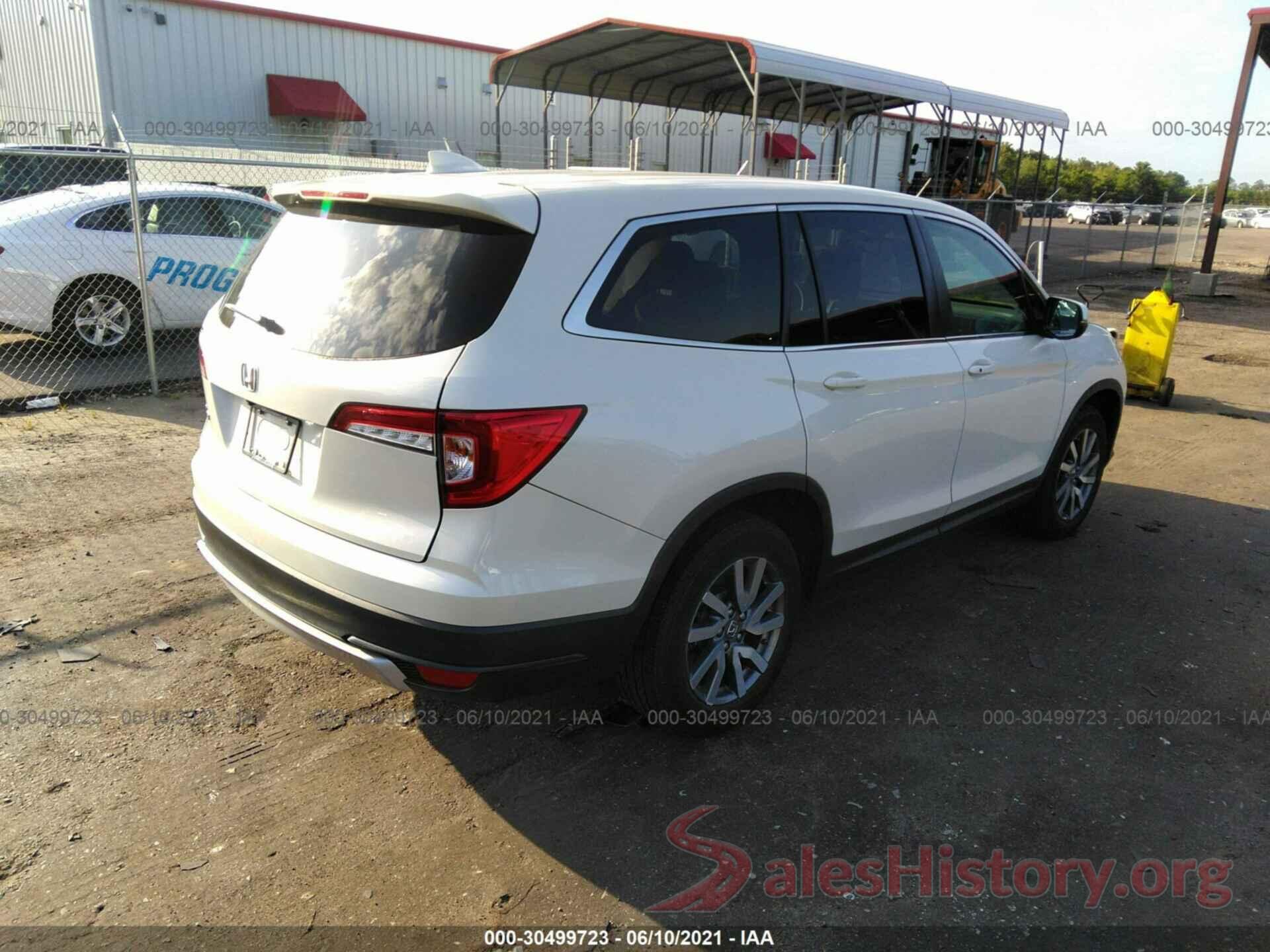 5FNYF5H51KB019286 2019 HONDA PILOT