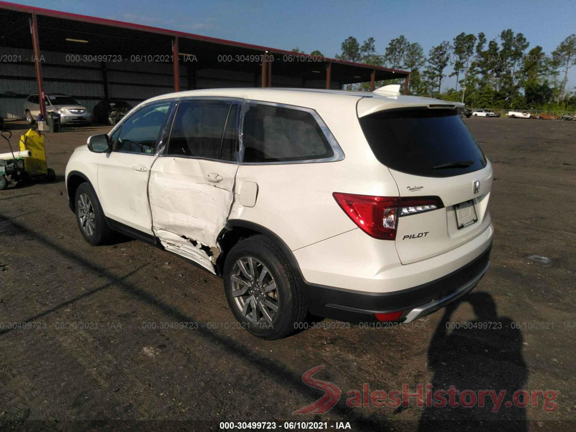 5FNYF5H51KB019286 2019 HONDA PILOT