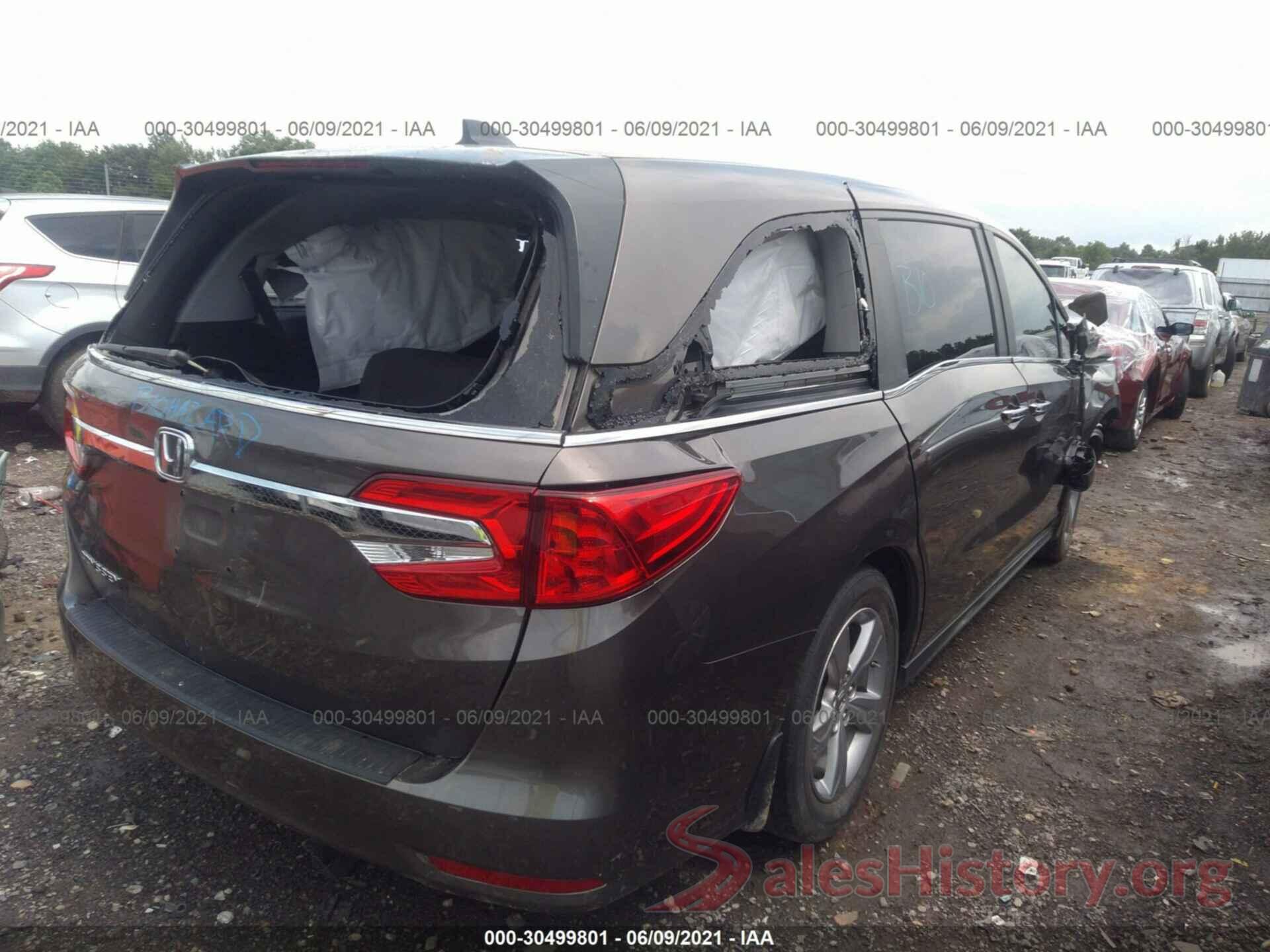 5FNRL6H74KB026169 2019 HONDA ODYSSEY