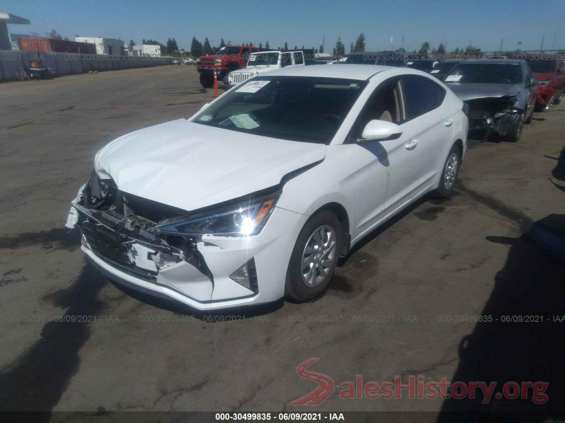 5NPD74LF6LH562741 2020 HYUNDAI ELANTRA