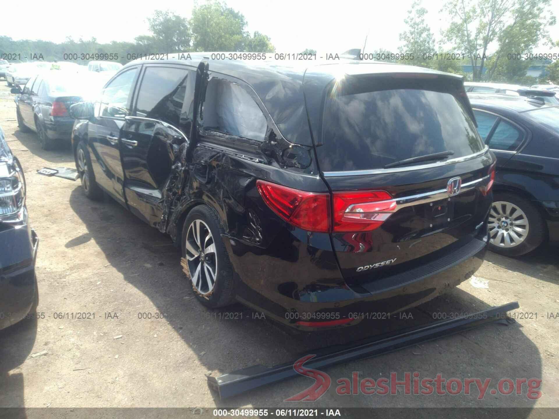 5FNRL6H96JB018168 2018 HONDA ODYSSEY