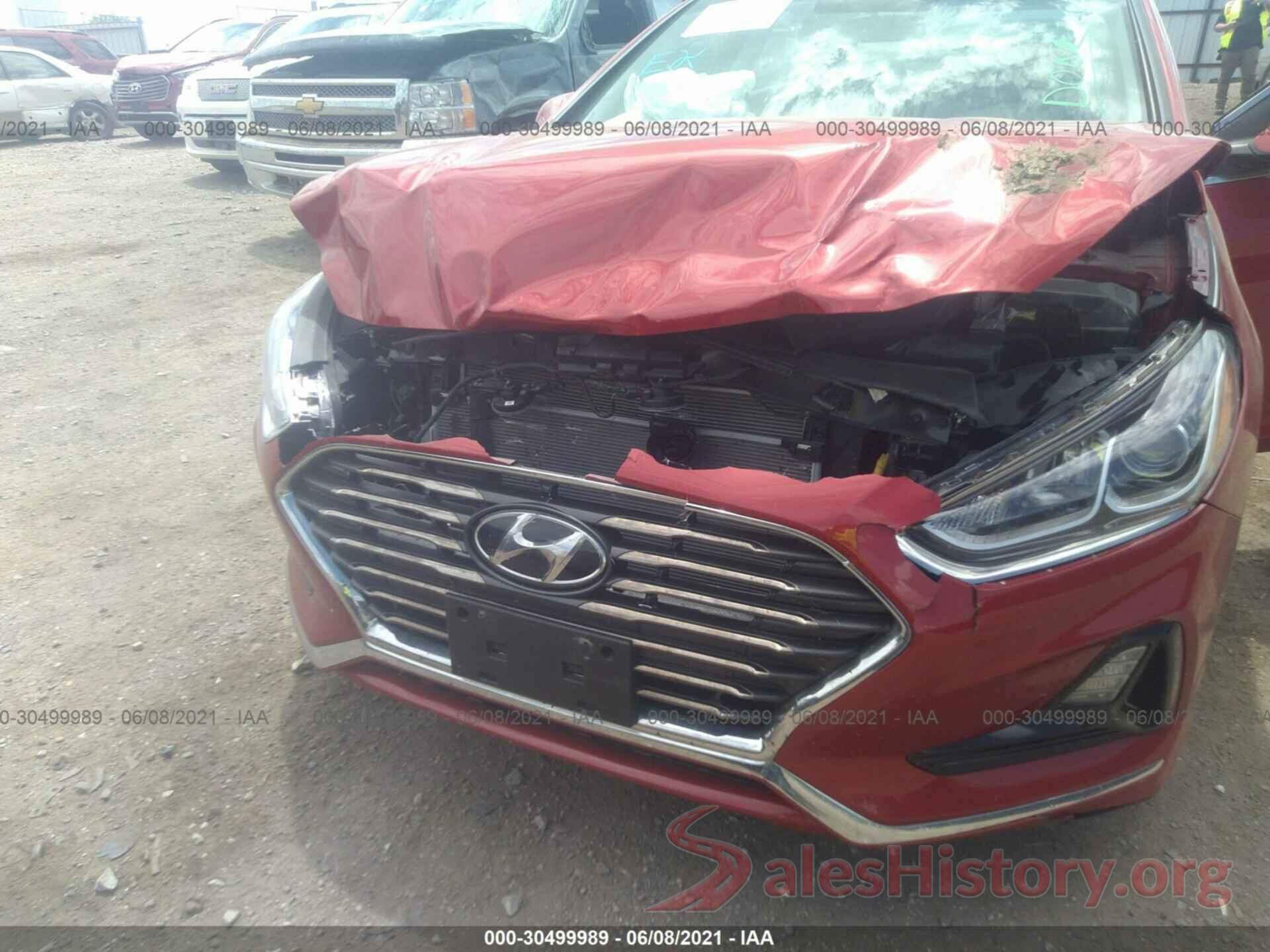 5NPE24AF5KH807257 2019 HYUNDAI SONATA