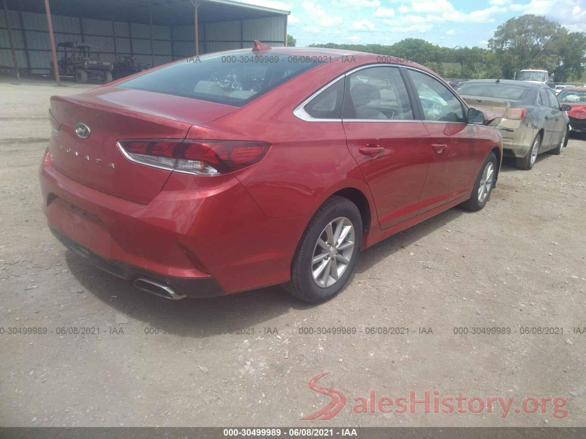 5NPE24AF5KH807257 2019 HYUNDAI SONATA