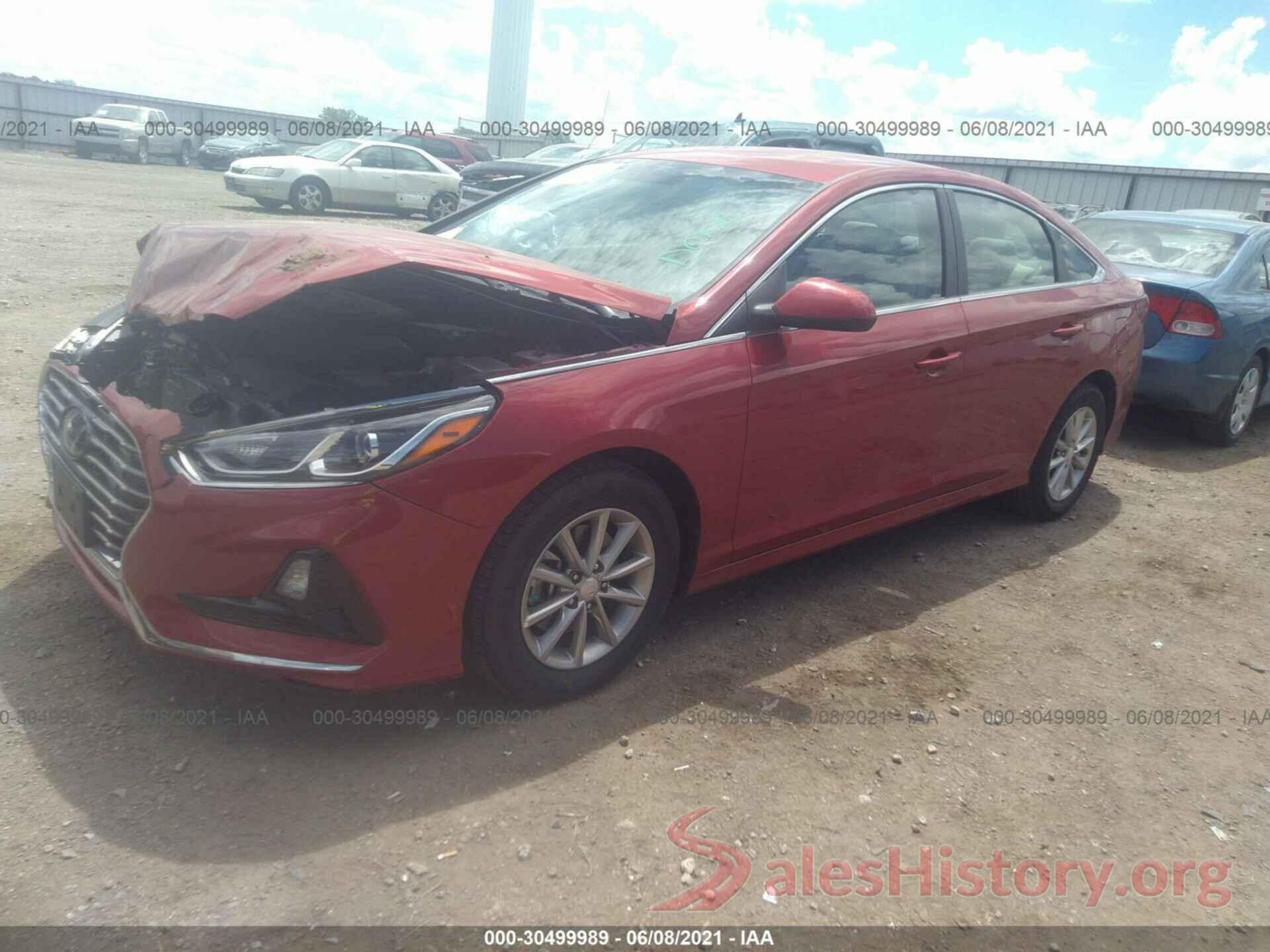 5NPE24AF5KH807257 2019 HYUNDAI SONATA