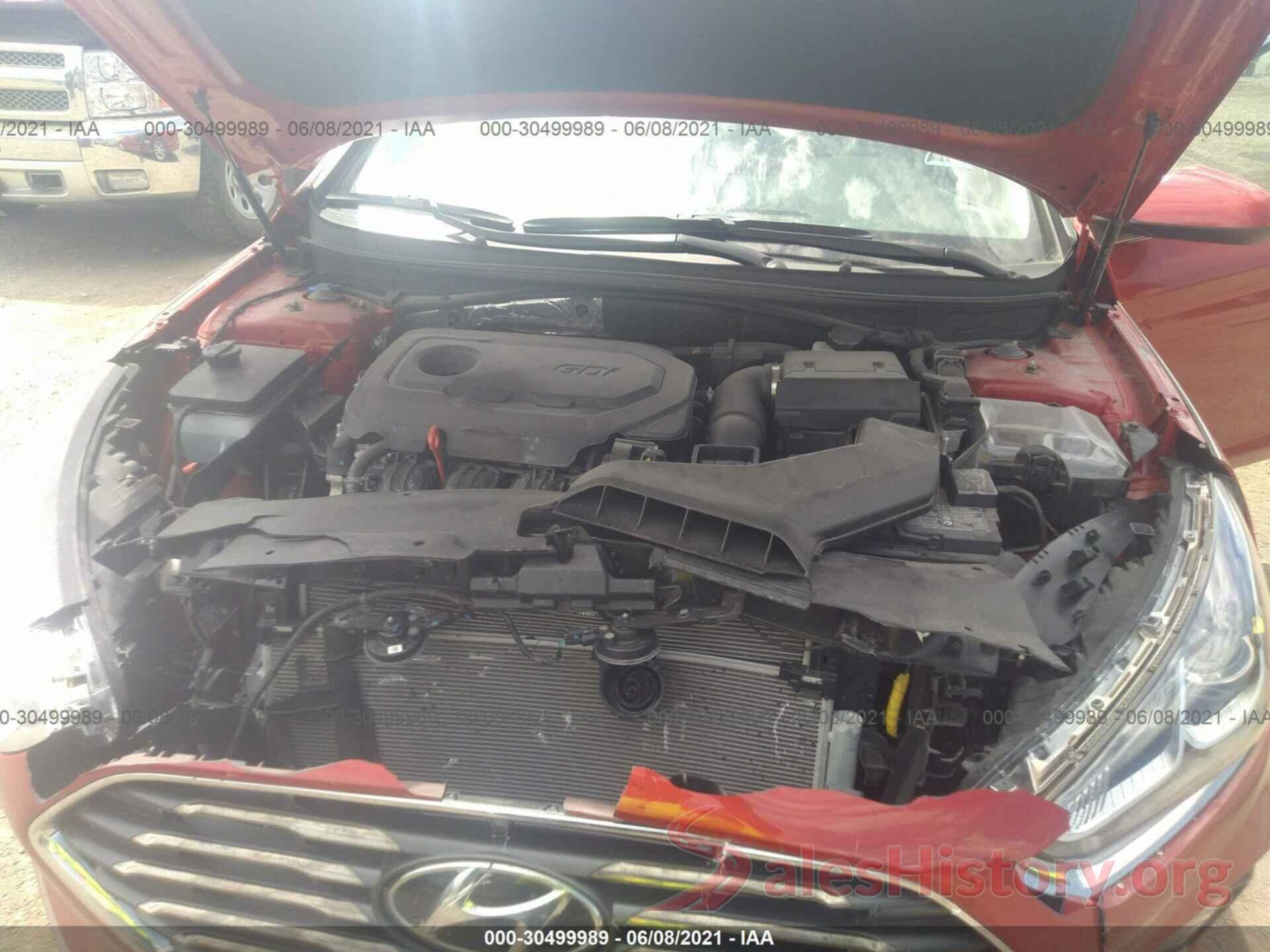 5NPE24AF5KH807257 2019 HYUNDAI SONATA