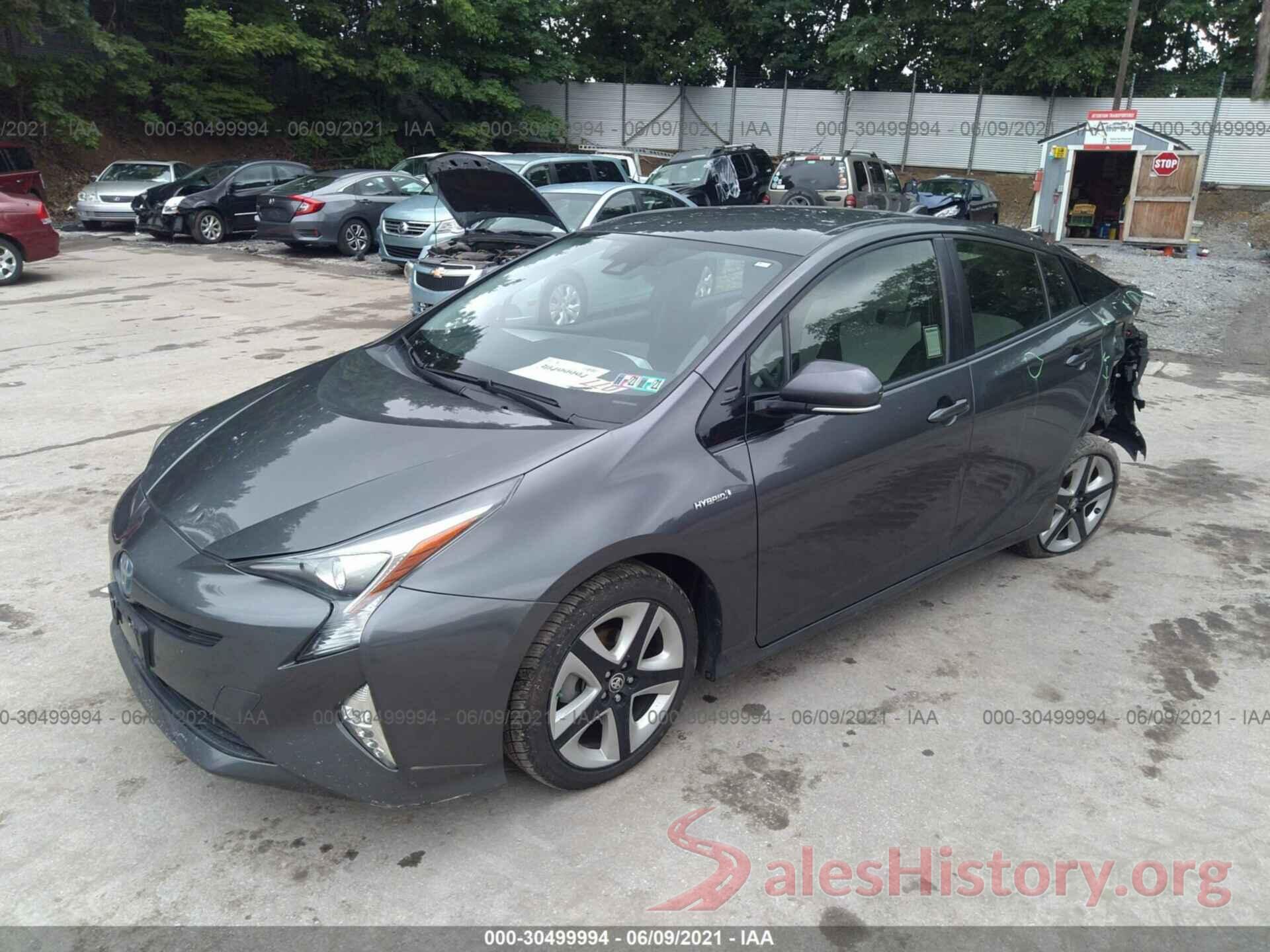 JTDKARFU3G3022118 2016 TOYOTA PRIUS