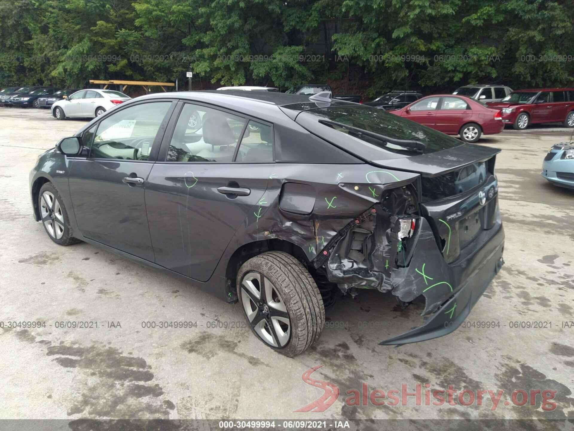 JTDKARFU3G3022118 2016 TOYOTA PRIUS