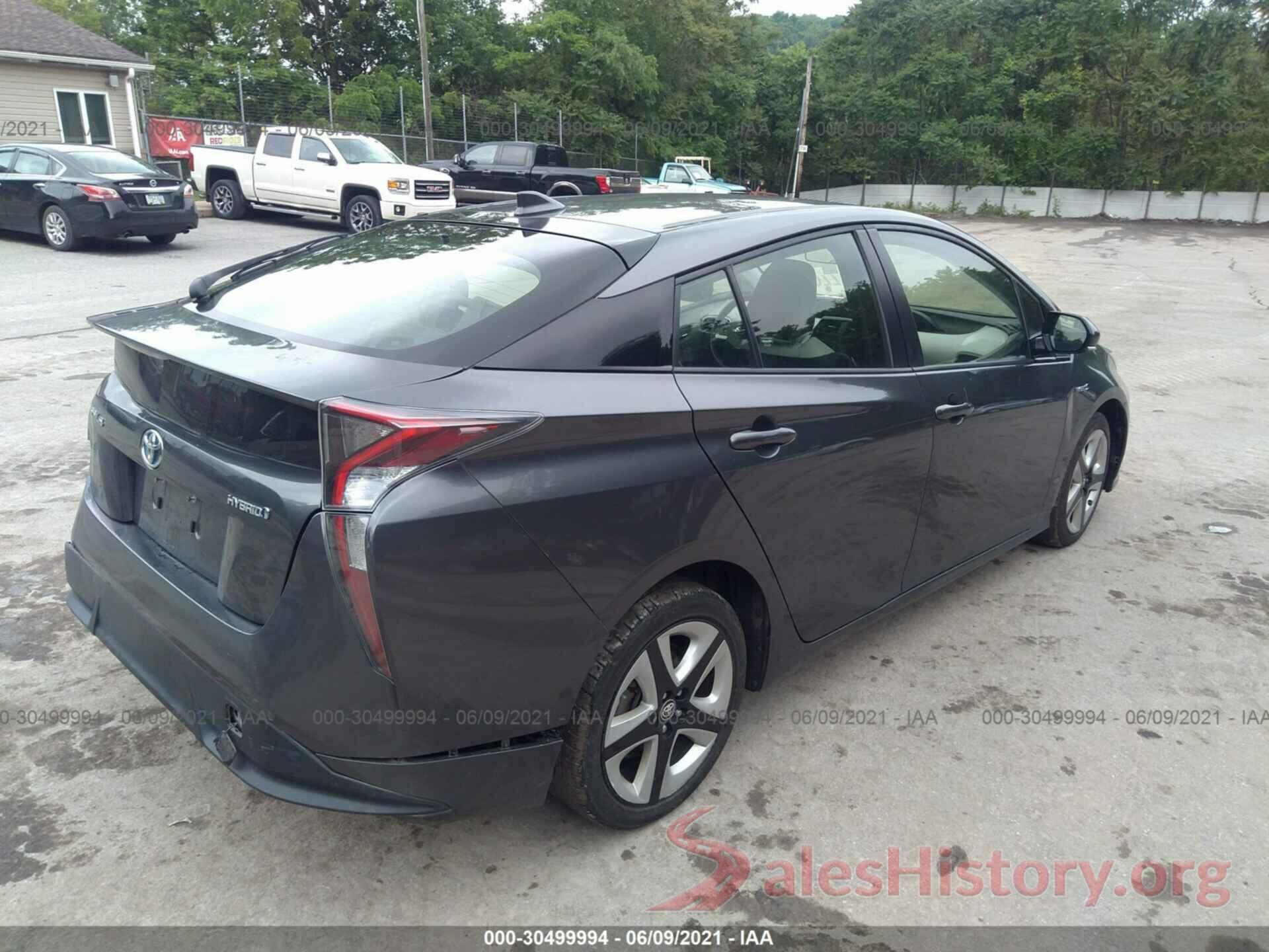 JTDKARFU3G3022118 2016 TOYOTA PRIUS