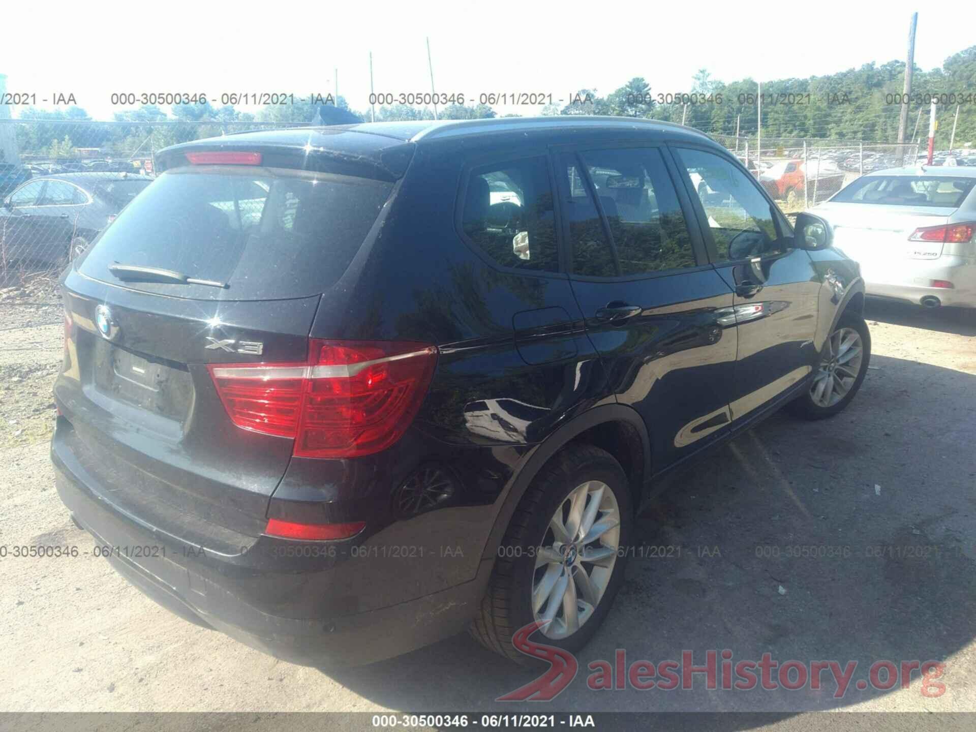 5UXWX9C33H0T18060 2017 BMW X3