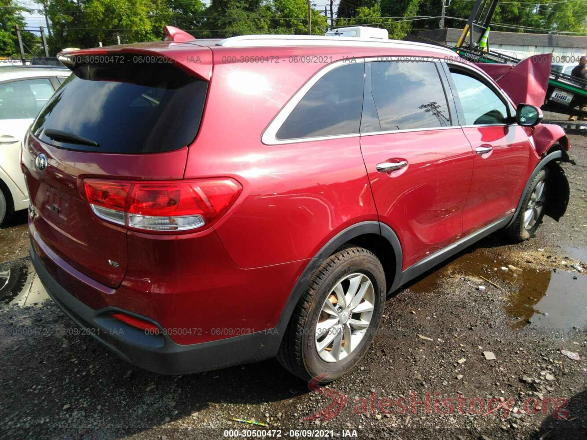 5XYPGDA59GG085890 2016 KIA SORENTO