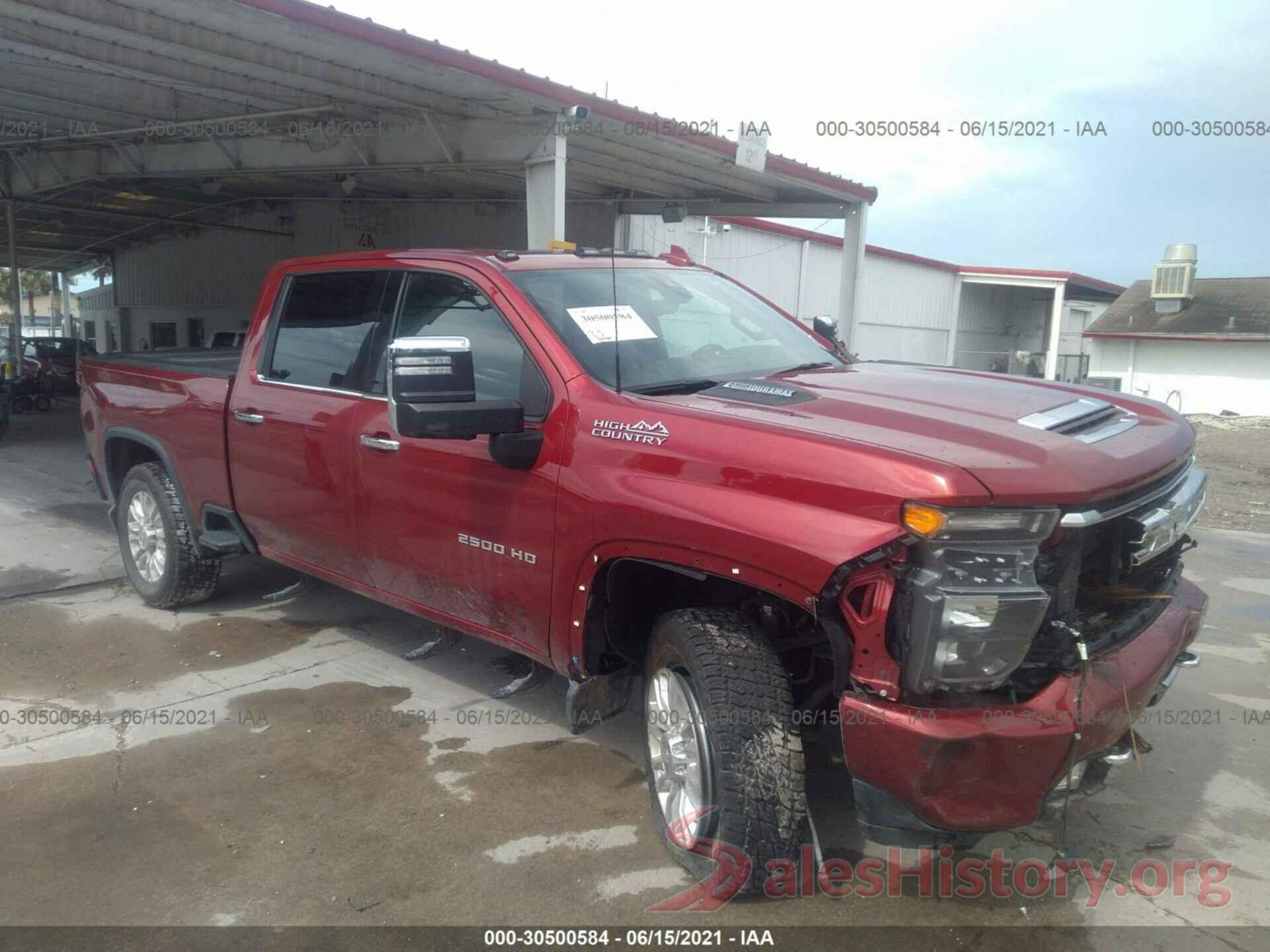 1GC4YREY6LF252138 2020 CHEVROLET SILVERADO 2500HD