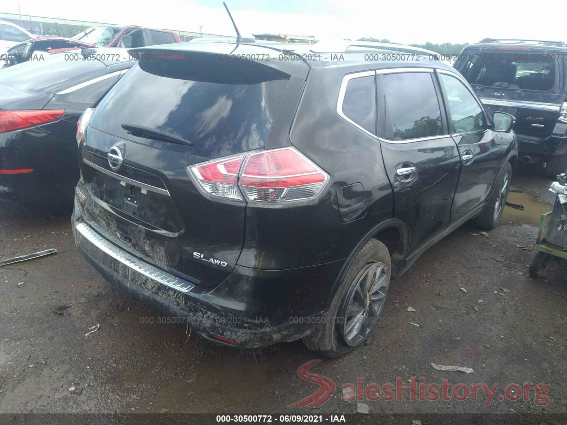 5N1AT2MV2GC765504 2016 NISSAN ROGUE