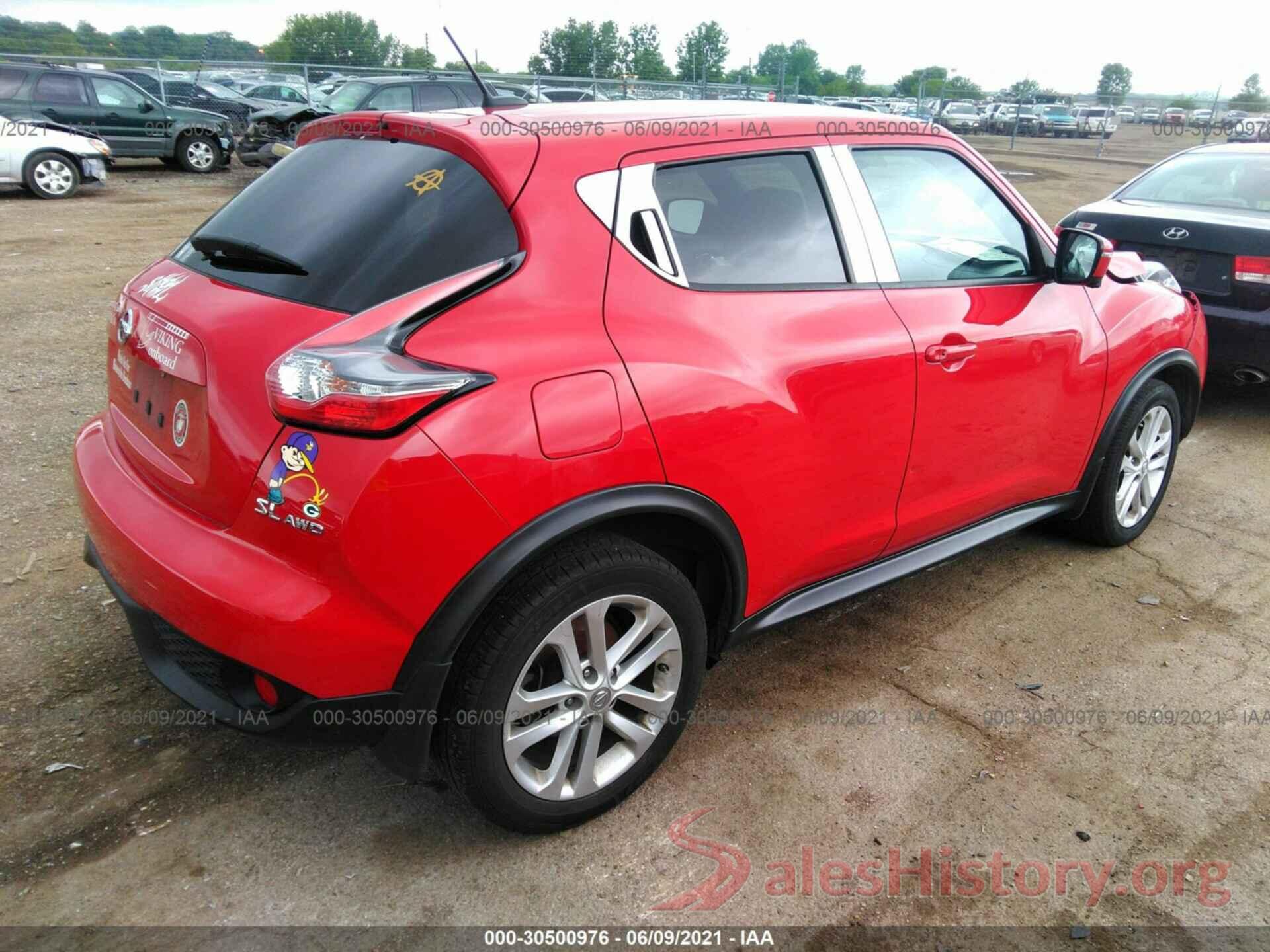 JN8AF5MV0GT651874 2016 NISSAN JUKE