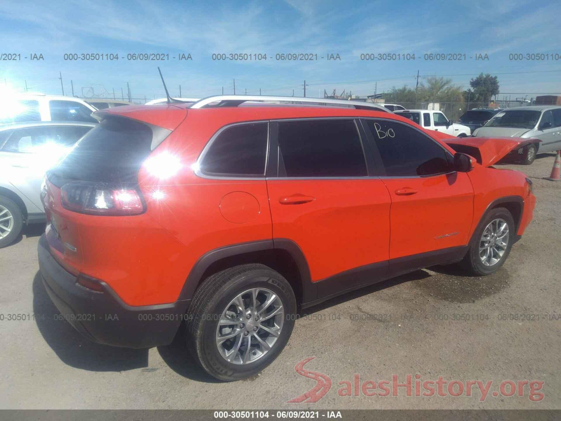 1C4PJLLB6MD114917 2021 JEEP CHEROKEE