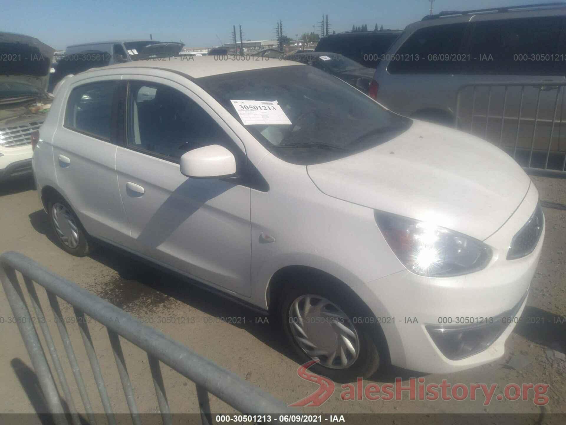 ML32A3HJ4KH013815 2019 MITSUBISHI MIRAGE