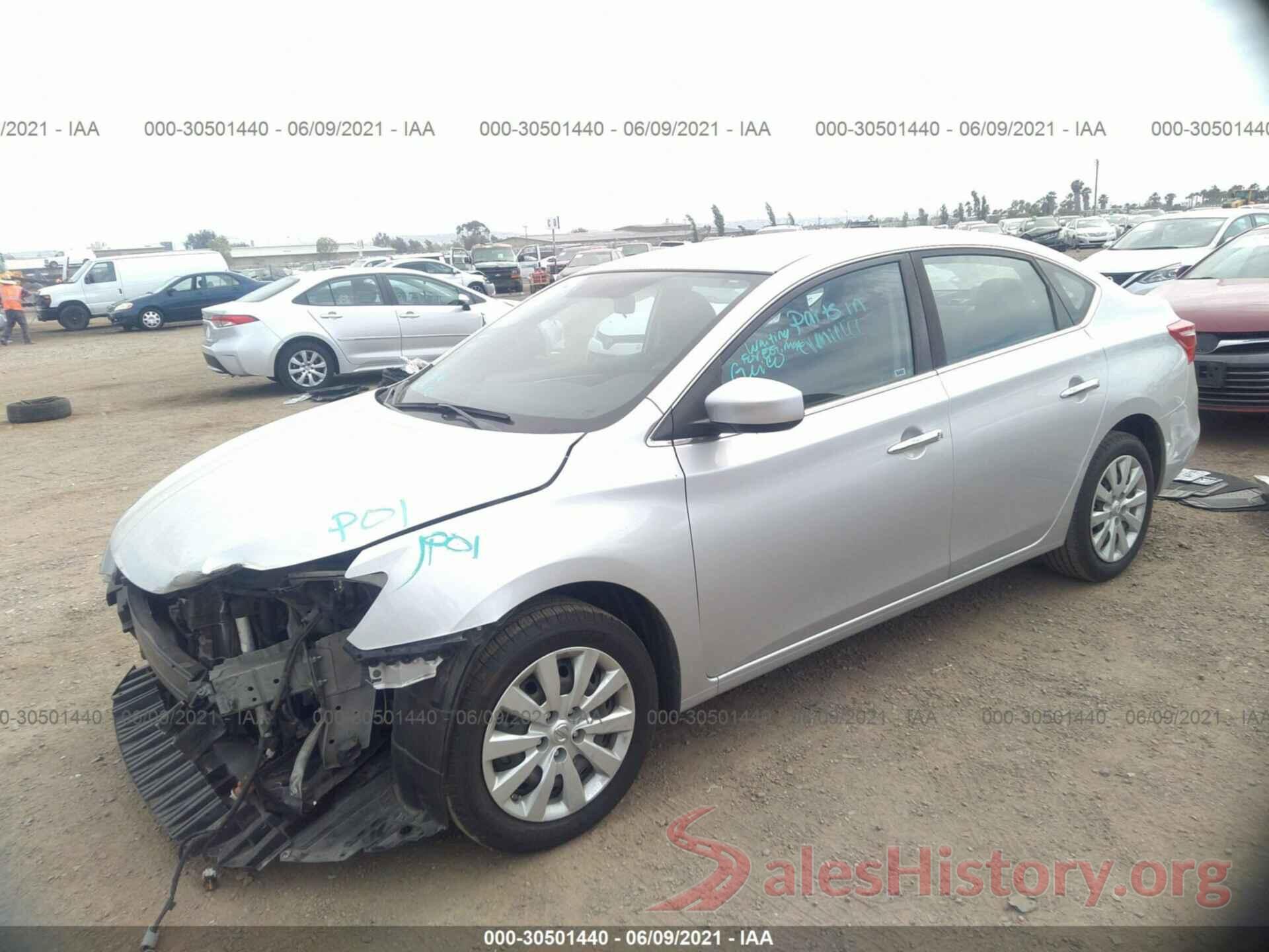 3N1AB7AP9GY273041 2016 NISSAN SENTRA