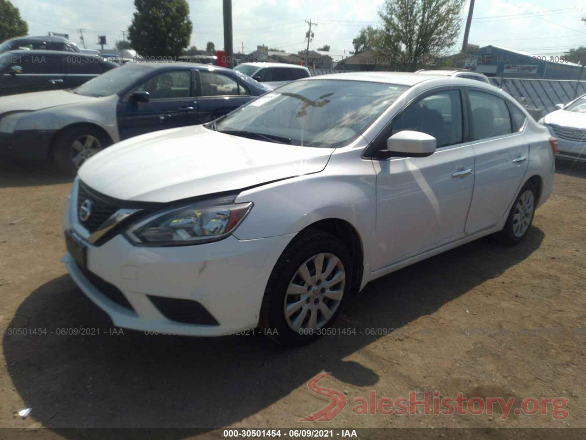 3N1AB7AP4GL676616 2016 NISSAN SENTRA