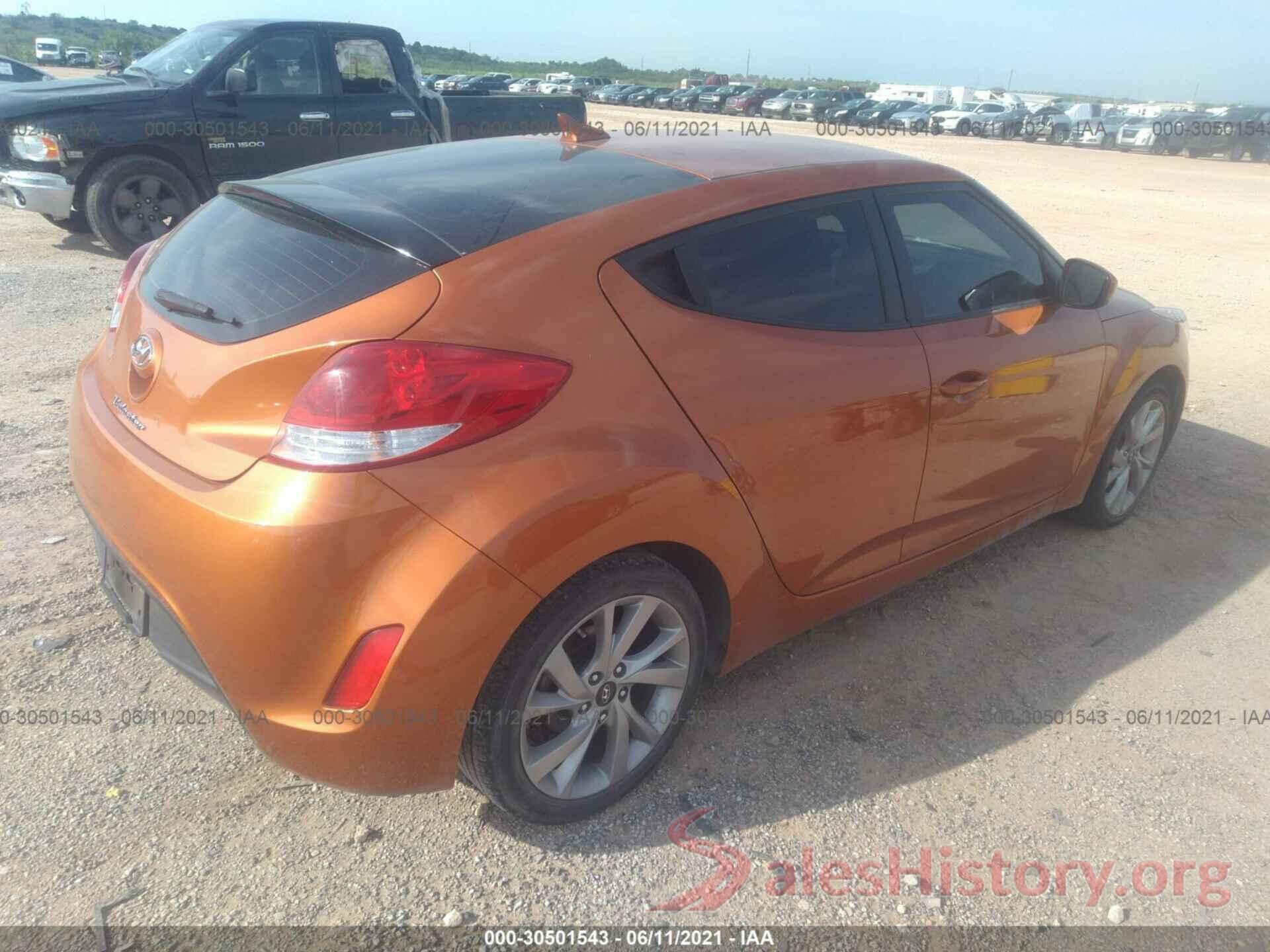 KMHTC6AD8GU293332 2016 HYUNDAI VELOSTER