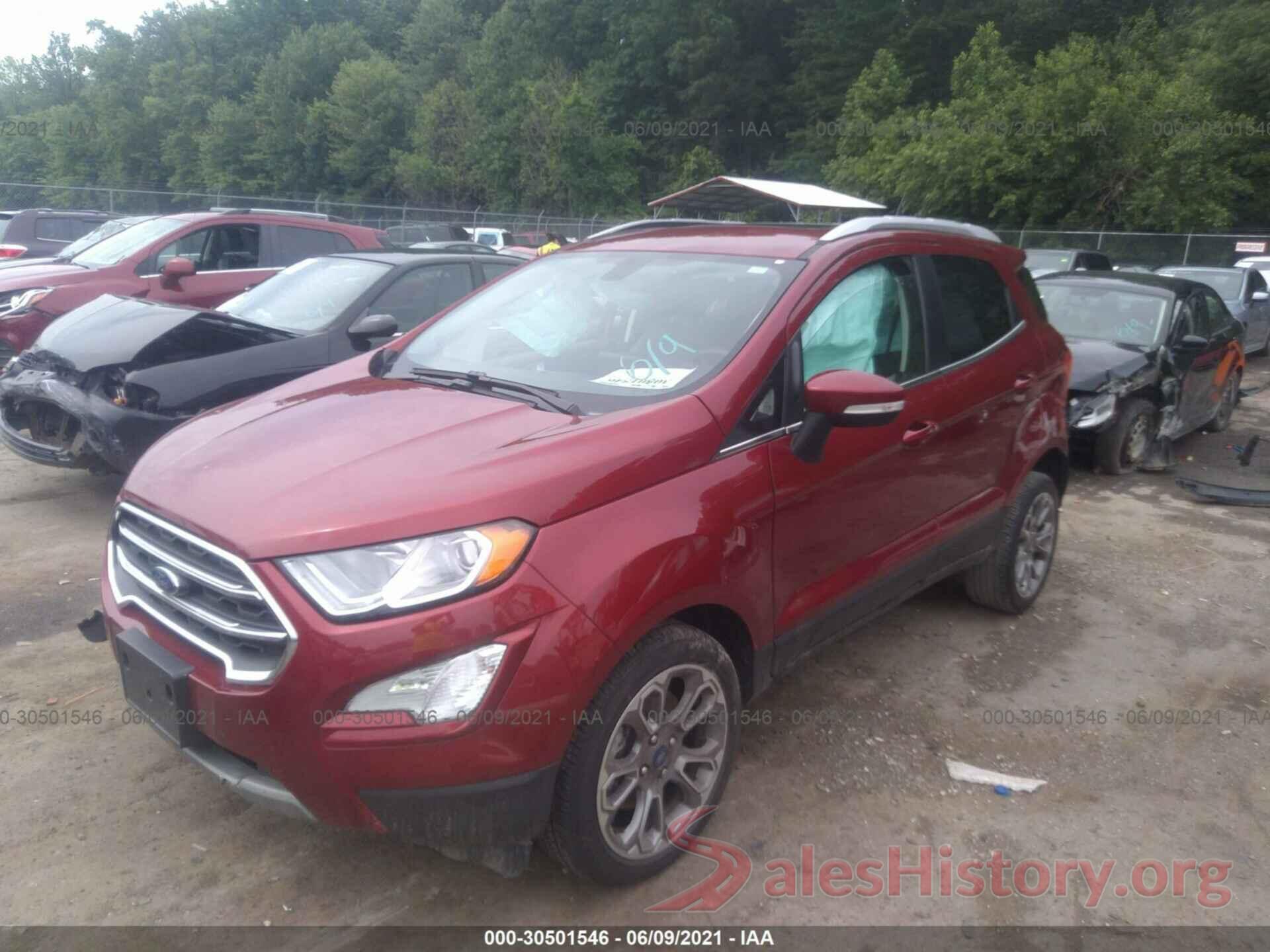 MAJ6S3KL9KC310717 2019 FORD ECOSPORT