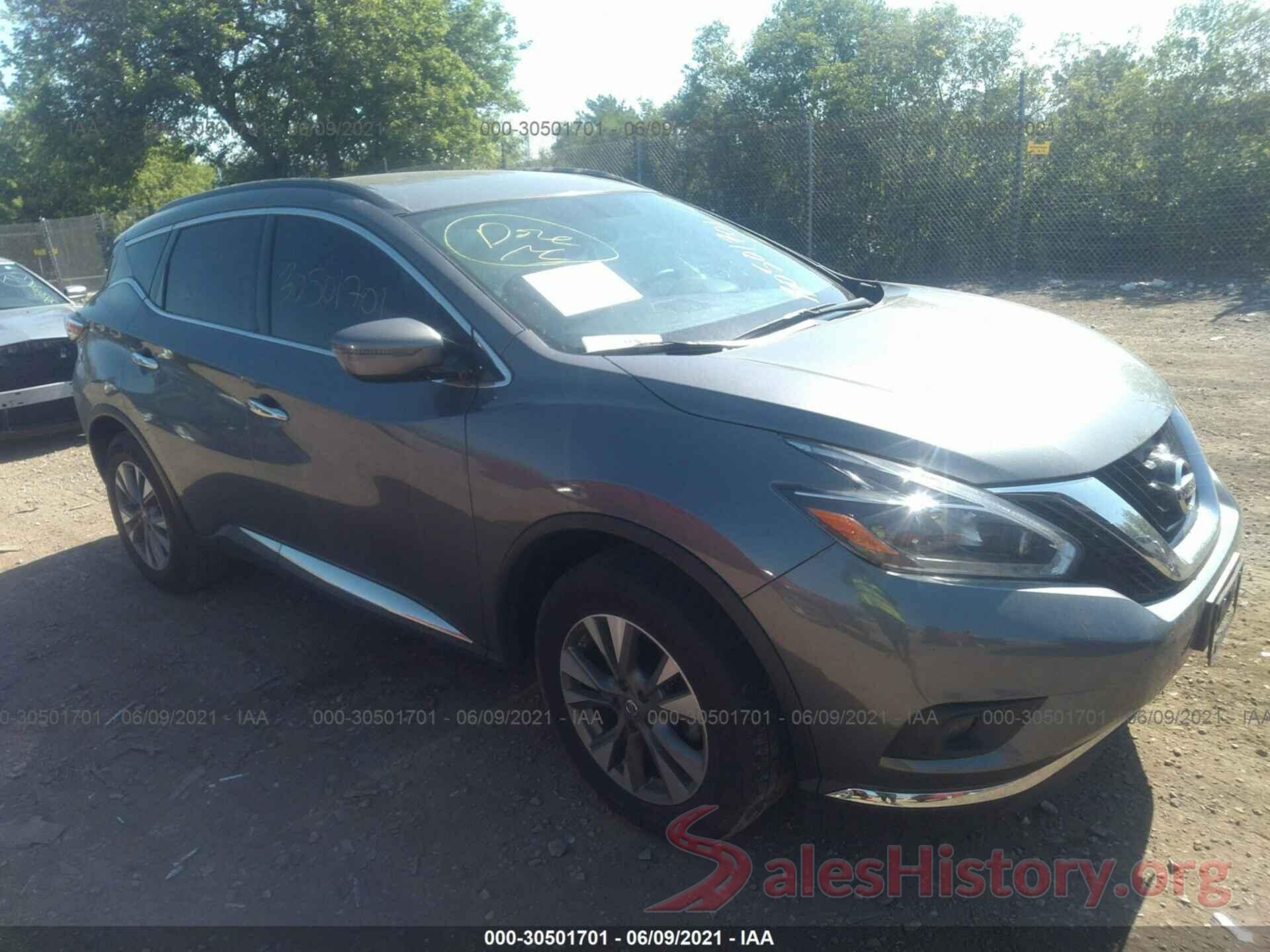 5N1AZ2MH9JN175675 2018 NISSAN MURANO