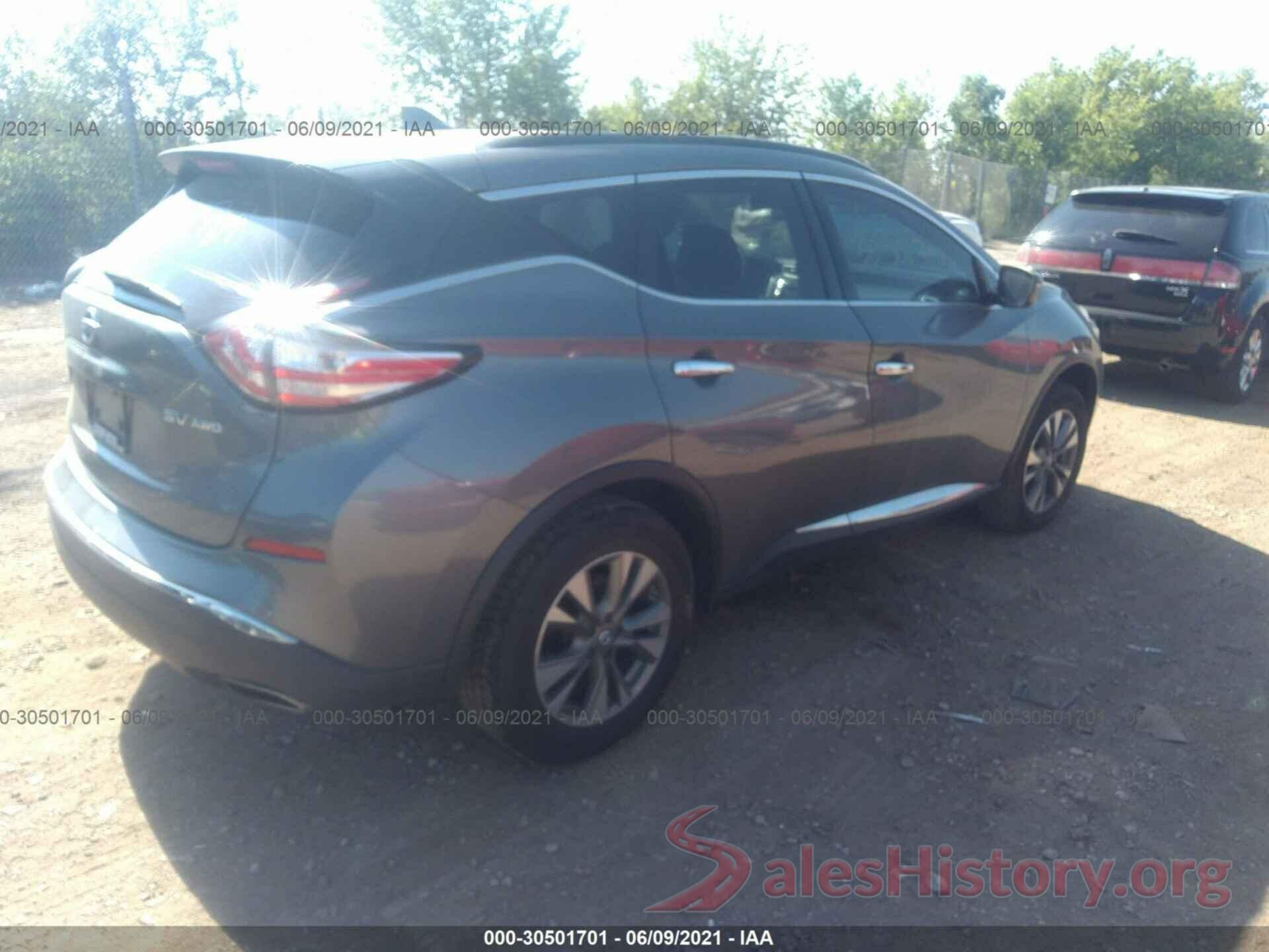 5N1AZ2MH9JN175675 2018 NISSAN MURANO