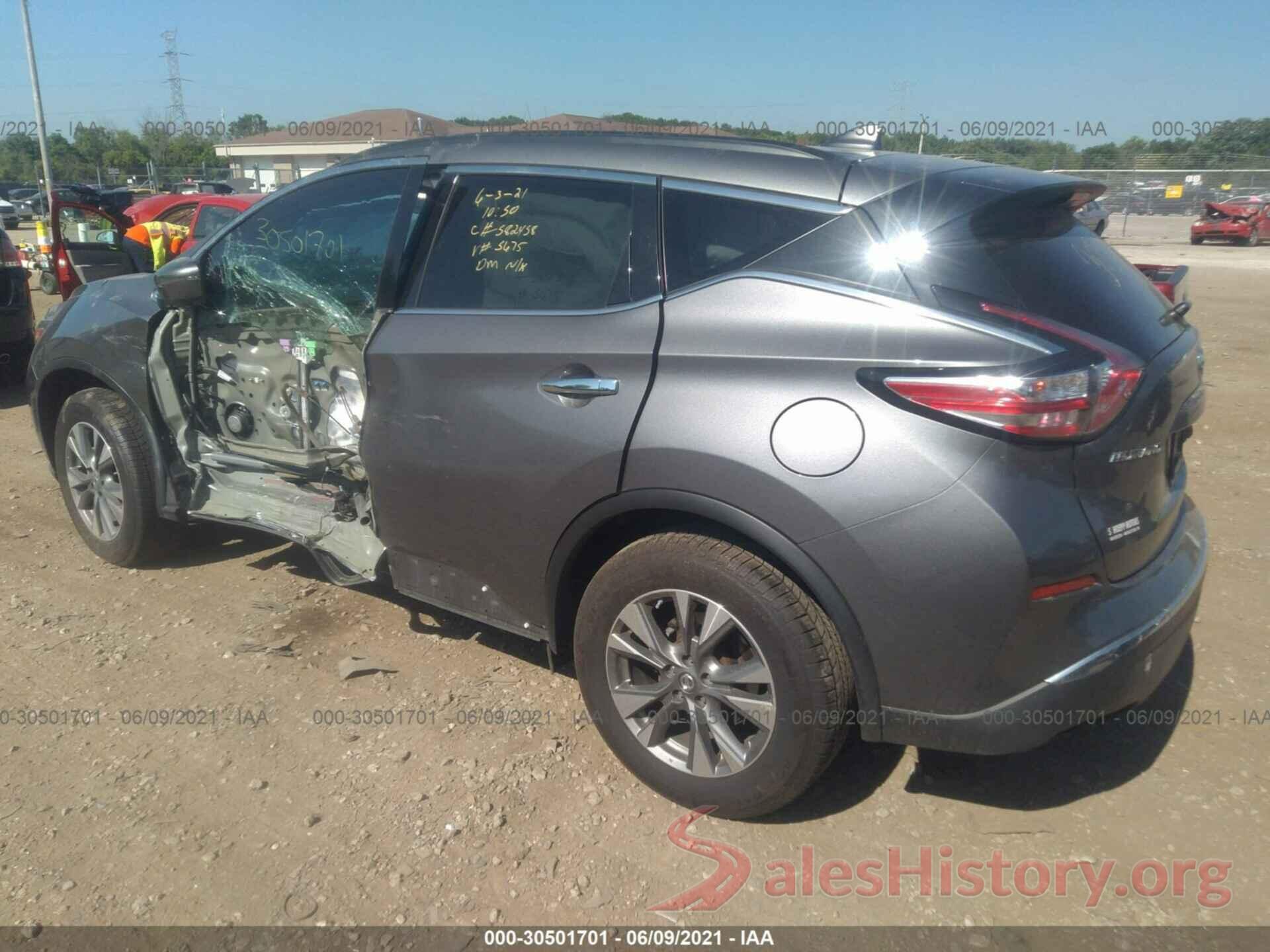 5N1AZ2MH9JN175675 2018 NISSAN MURANO