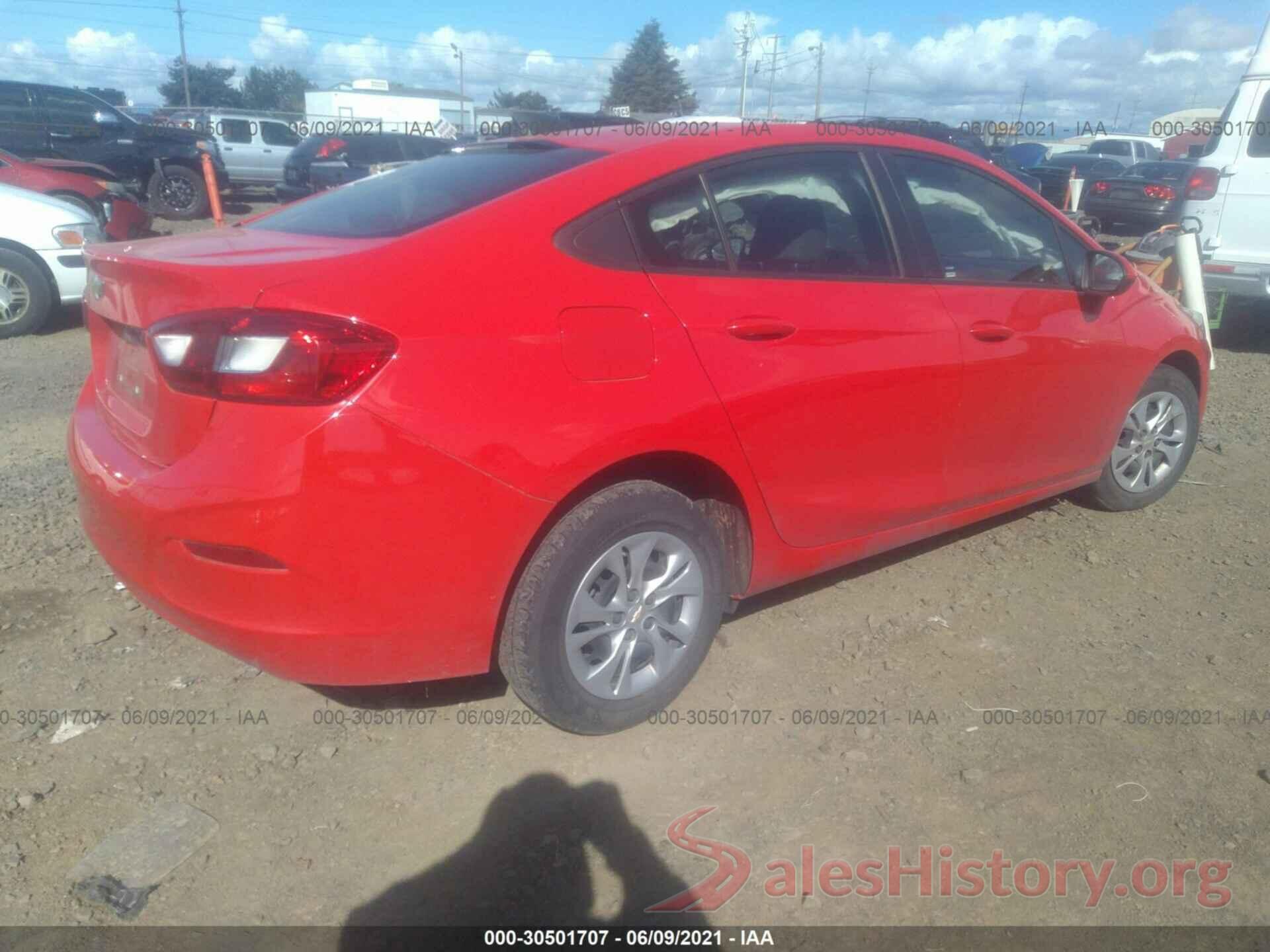 1G1BC5SM5K7101535 2019 CHEVROLET CRUZE