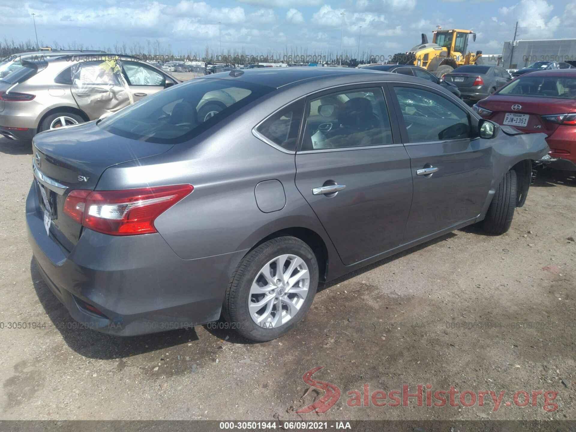 3N1AB7APXKL626439 2019 NISSAN SENTRA